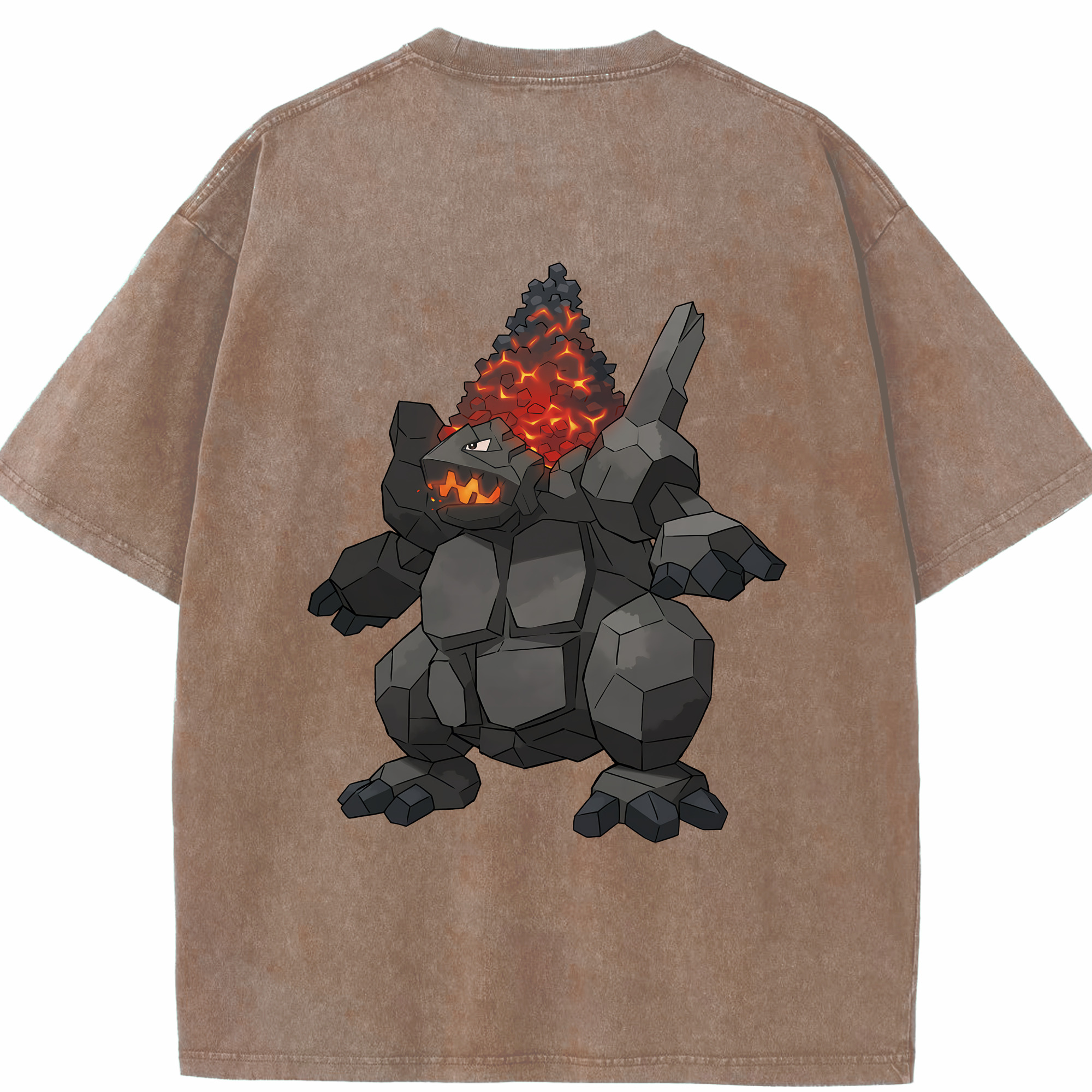（画像用） ポケットモンスター Pokémon 綿100% ヴィンテージ風 半袖Tシャツ（背面プリント）