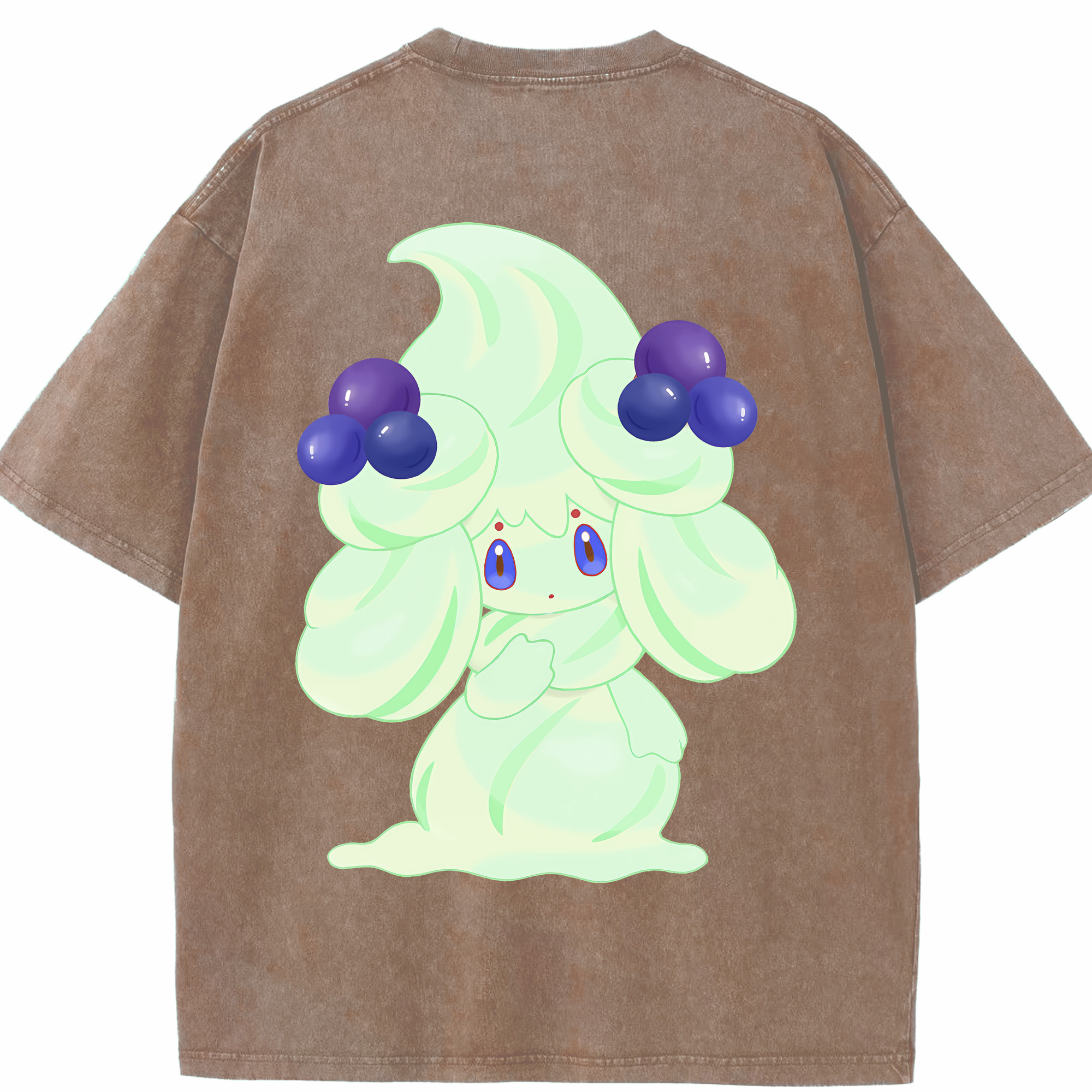 （画像用） ポケットモンスター Pokémon 綿100% ヴィンテージ風 半袖Tシャツ（背面プリント）