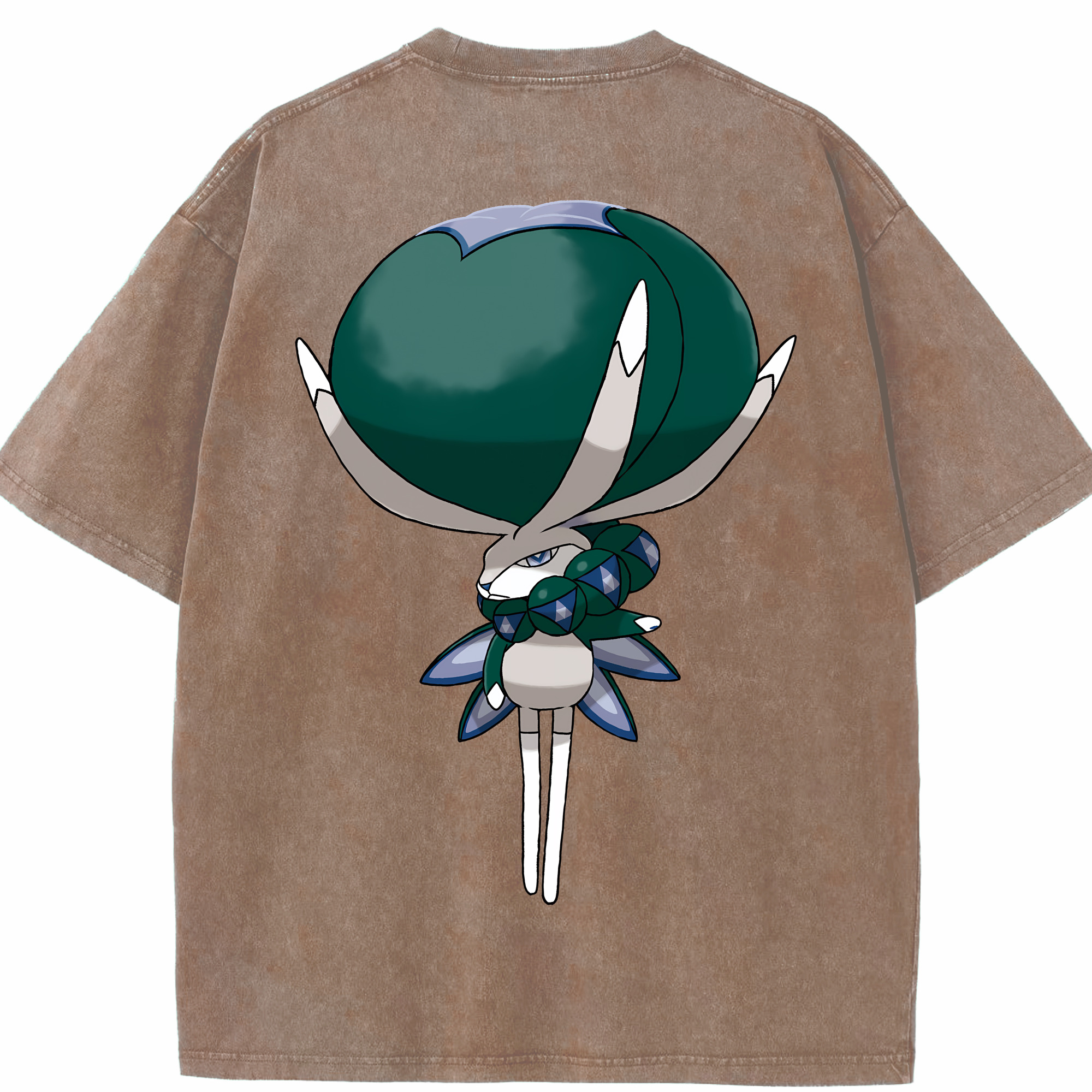 （画像用） ポケットモンスター Pokémon 綿100% ヴィンテージ風 半袖Tシャツ（背面プリント）