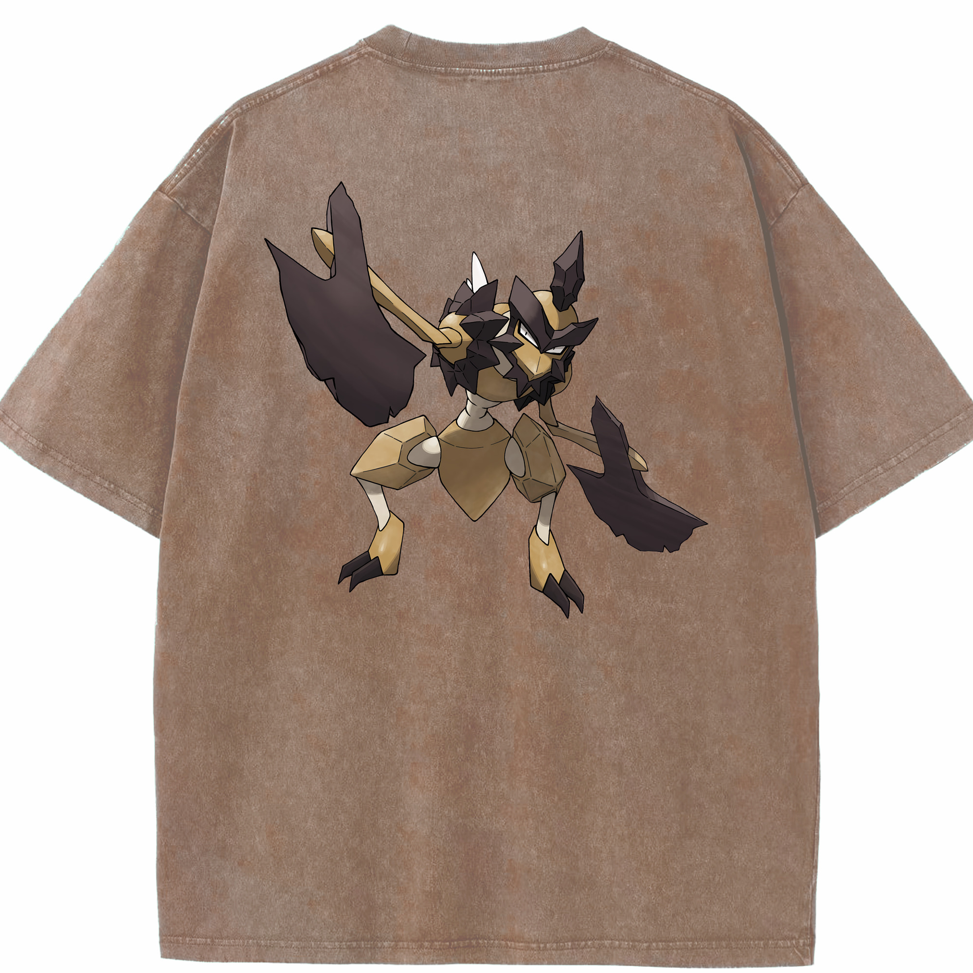 （画像用） ポケットモンスター Pokémon 綿100% ヴィンテージ風 半袖Tシャツ（背面プリント）