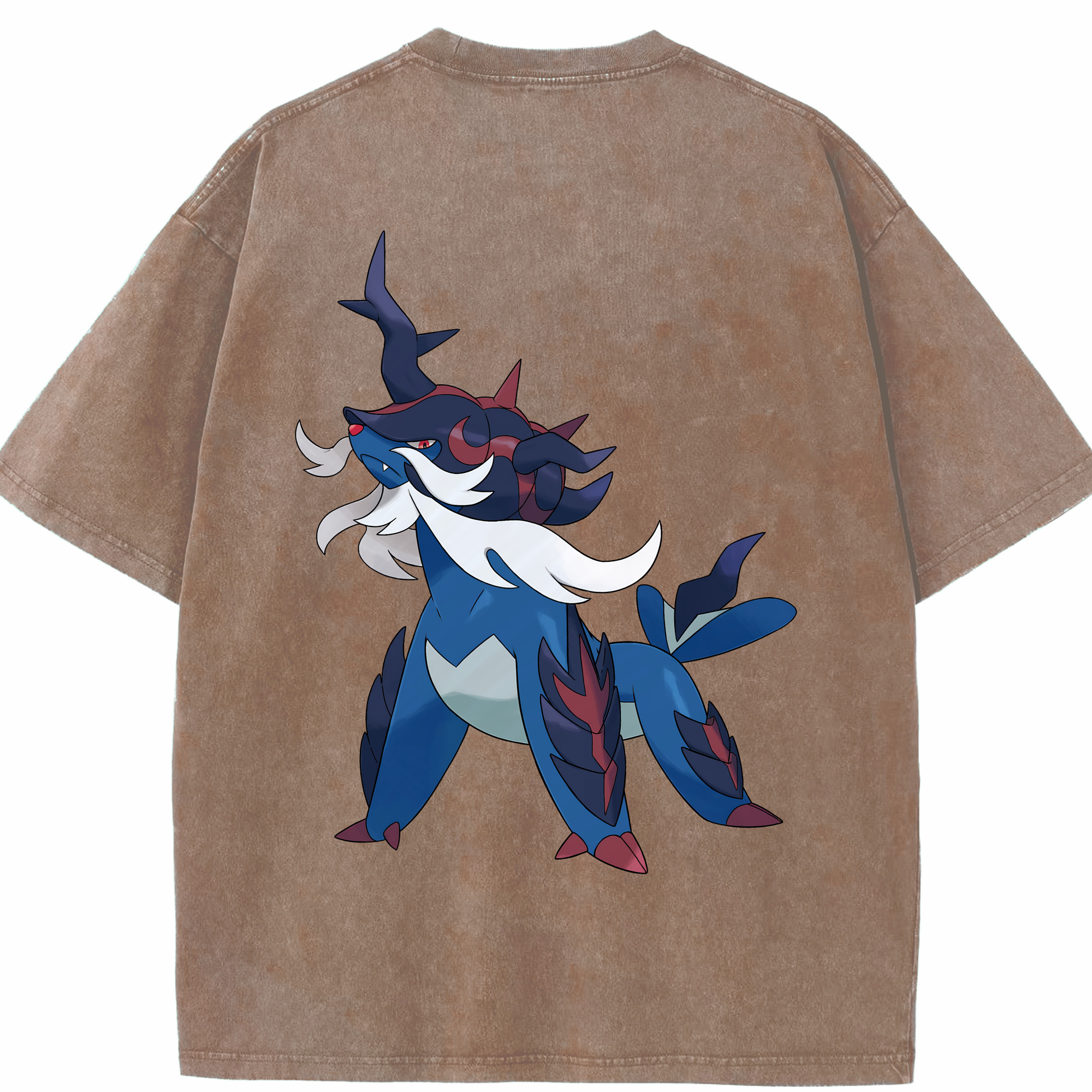 （画像用） ポケットモンスター Pokémon 綿100% ヴィンテージ風 半袖Tシャツ（背面プリント）