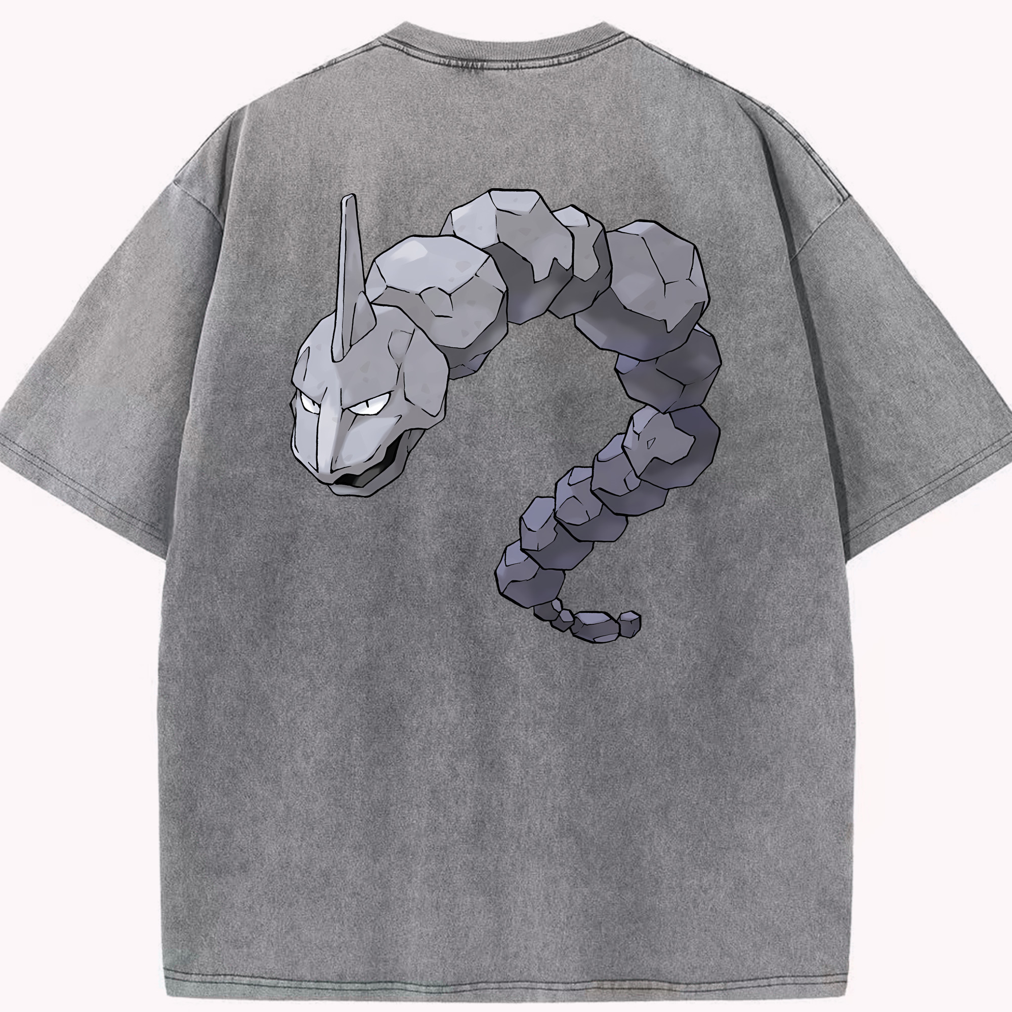 （画像用） ポケットモンスター Pokémon 綿100% ヴィンテージ風 半袖Tシャツ（背面プリント）