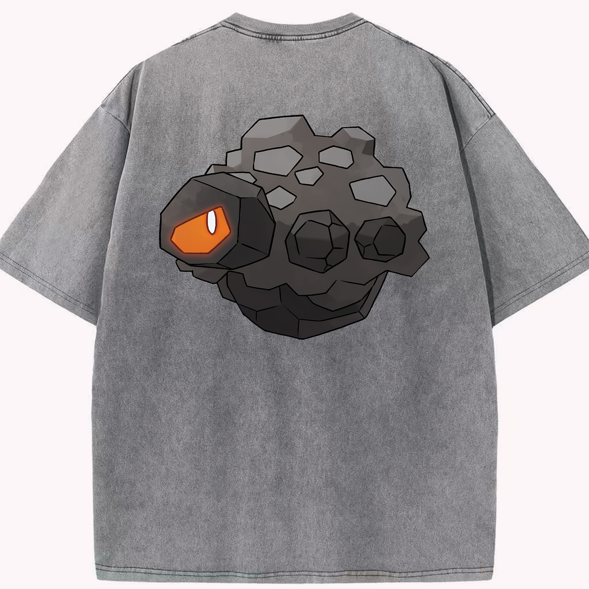 （画像用） ポケットモンスター Pokémon 綿100% ヴィンテージ風 半袖Tシャツ（背面プリント）