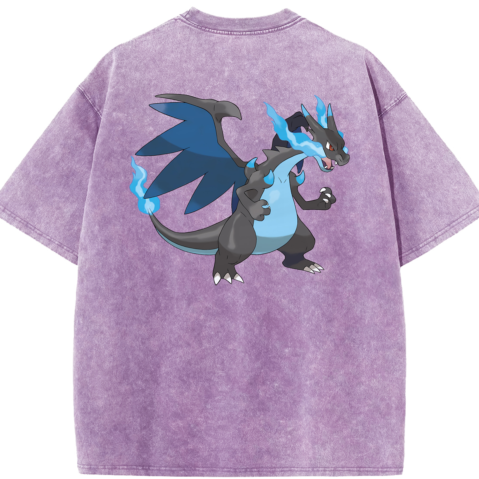 （画像用） ポケットモンスター Pokémon 綿100% ヴィンテージ風 半袖Tシャツ（背面プリント）