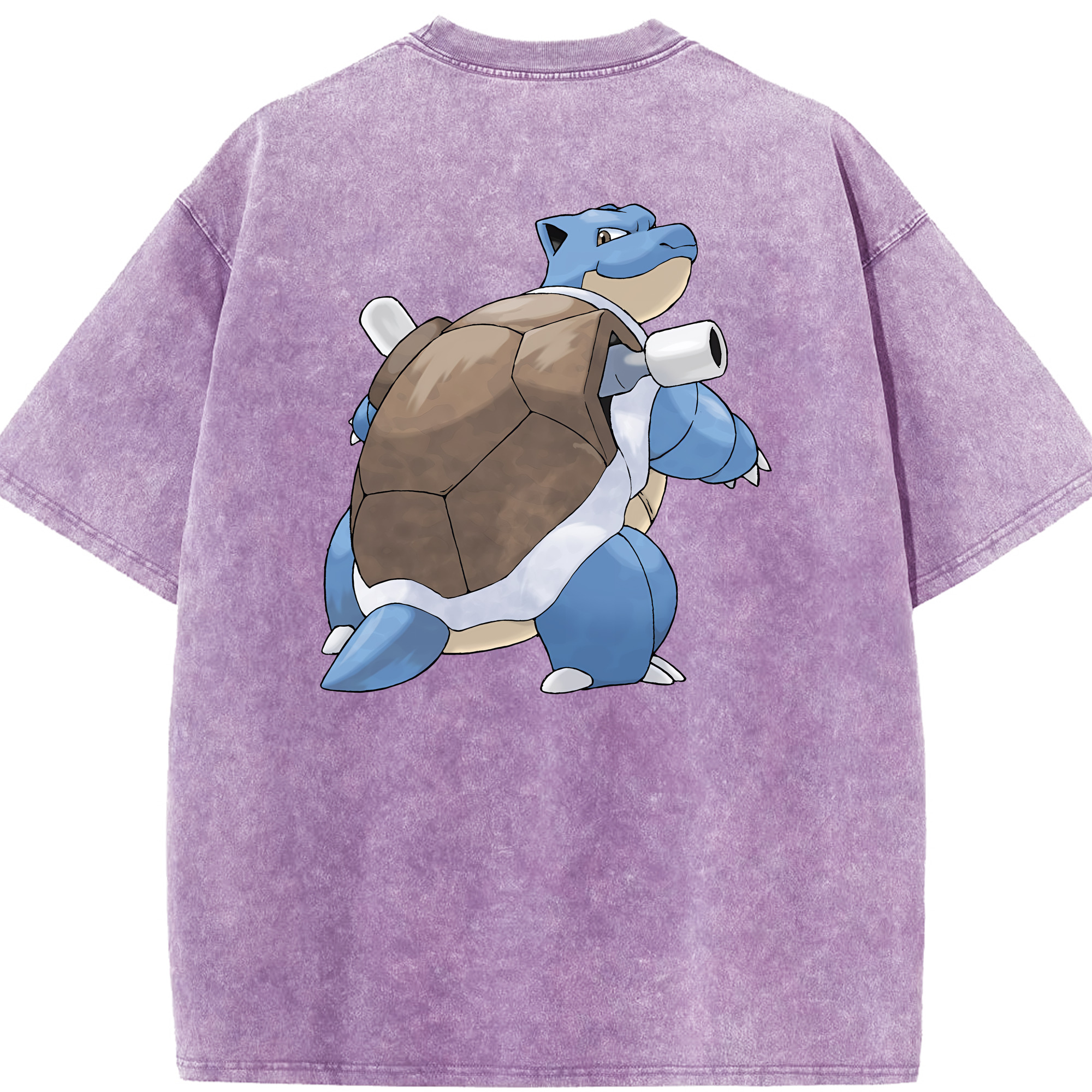 （画像用） ポケットモンスター Pokémon 綿100% ヴィンテージ風 半袖Tシャツ（背面プリント）