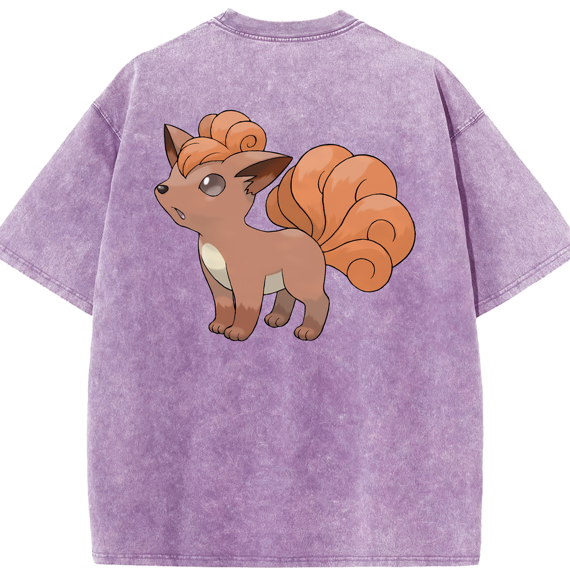 （画像用） ポケットモンスター Pokémon 綿100% ヴィンテージ風 半袖Tシャツ（背面プリント）