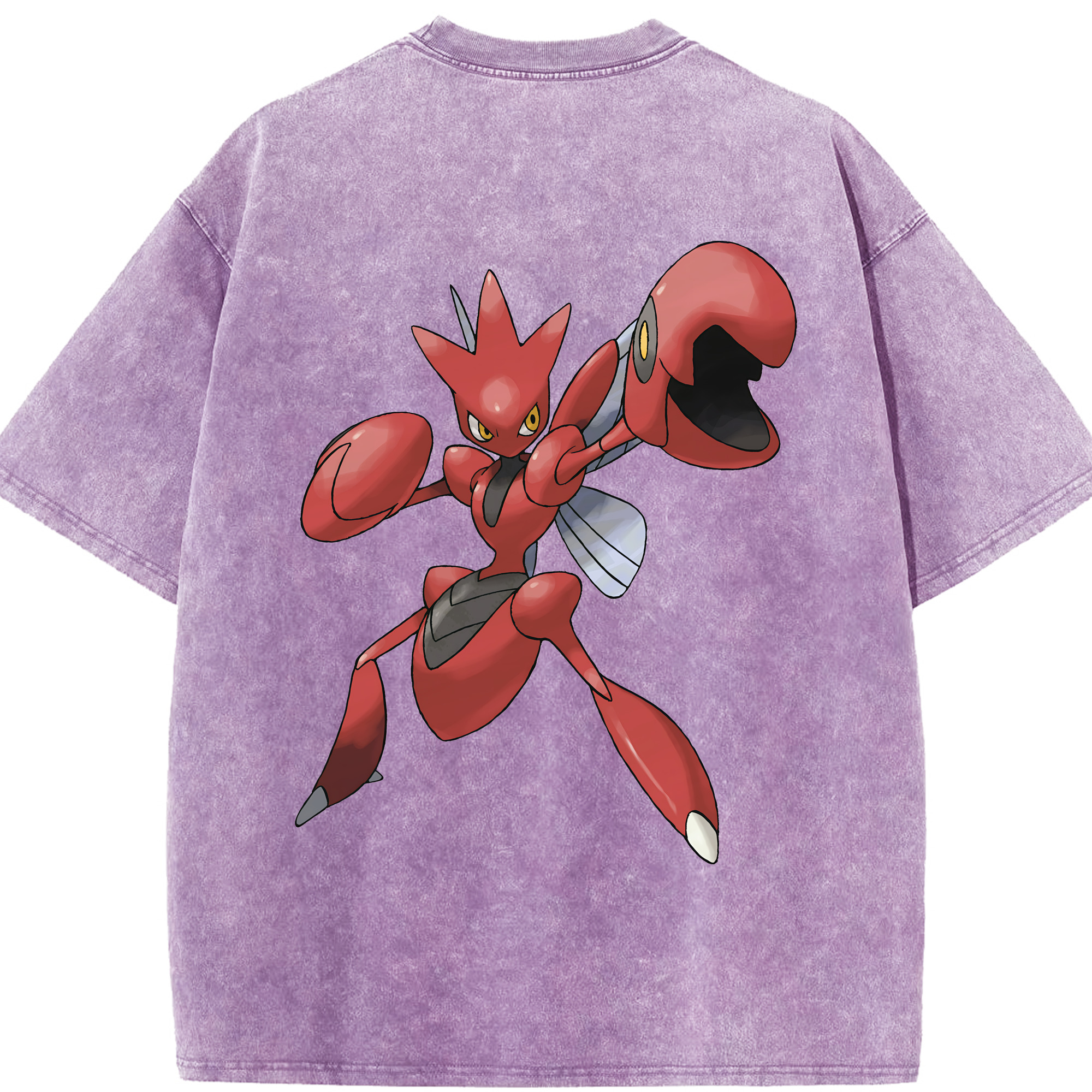 （画像用） ポケットモンスター Pokémon 綿100% ヴィンテージ風 半袖Tシャツ（背面プリント）