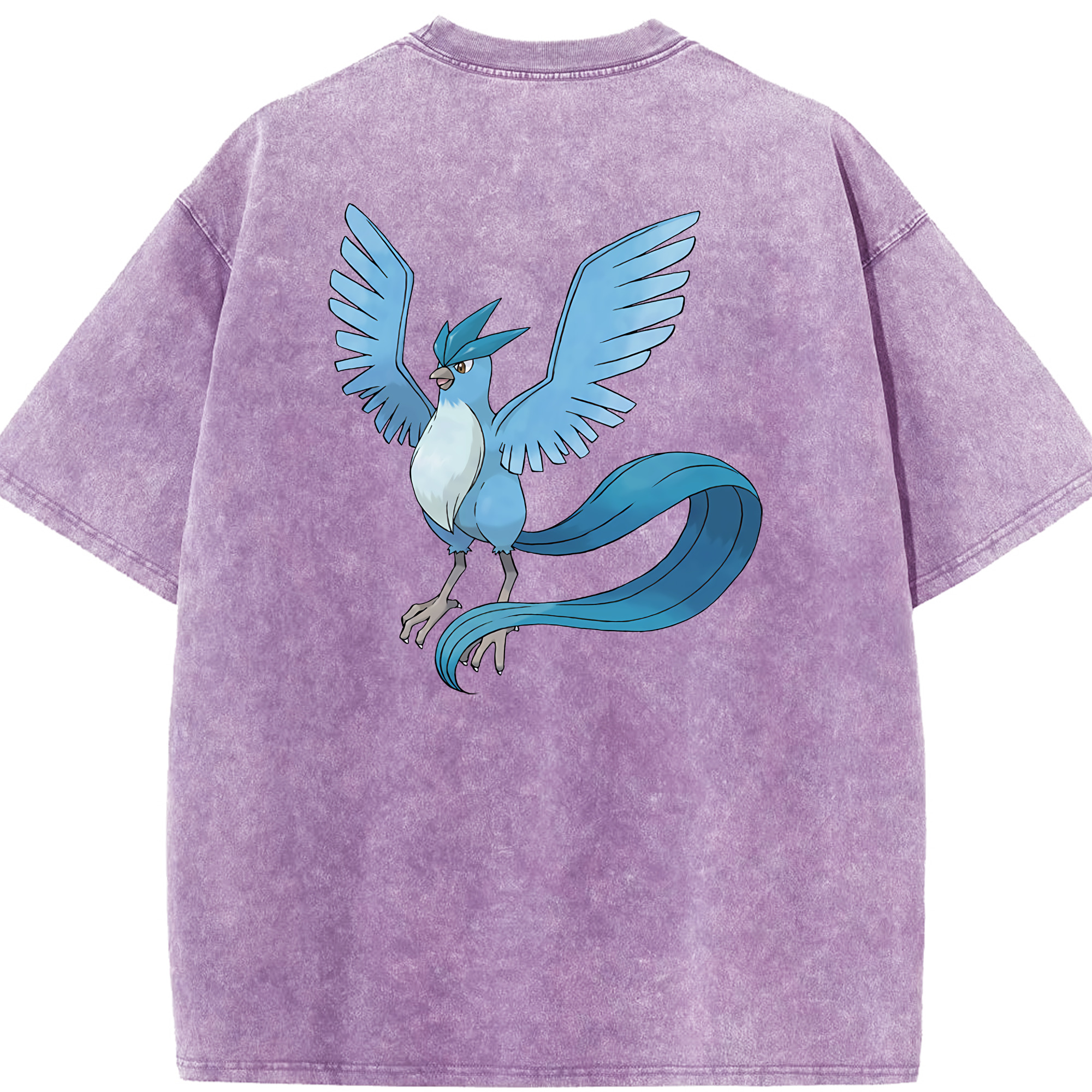 （画像用） ポケットモンスター Pokémon 綿100% ヴィンテージ風 半袖Tシャツ（背面プリント）