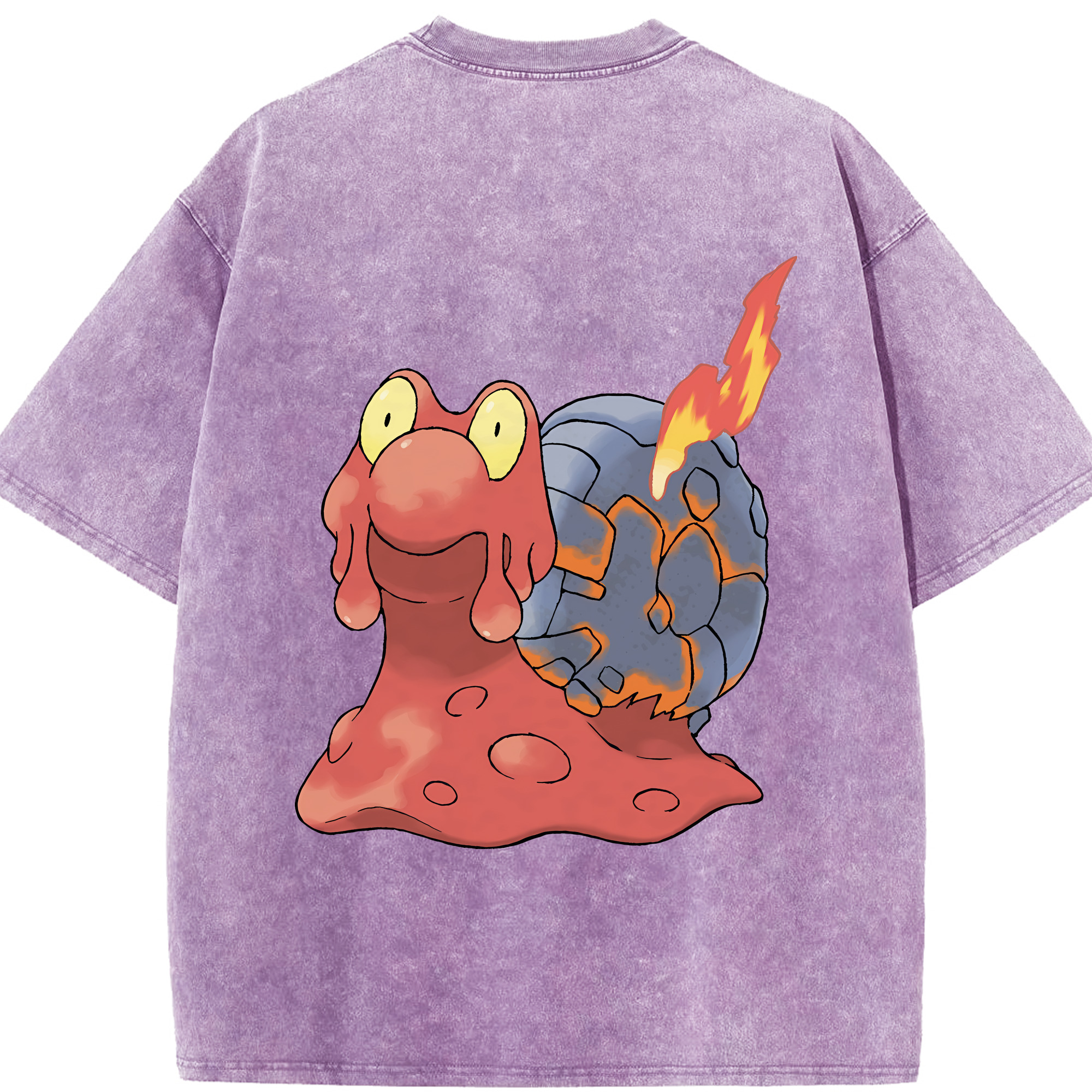 （画像用） ポケットモンスター Pokémon 綿100% ヴィンテージ風 半袖Tシャツ（背面プリント）