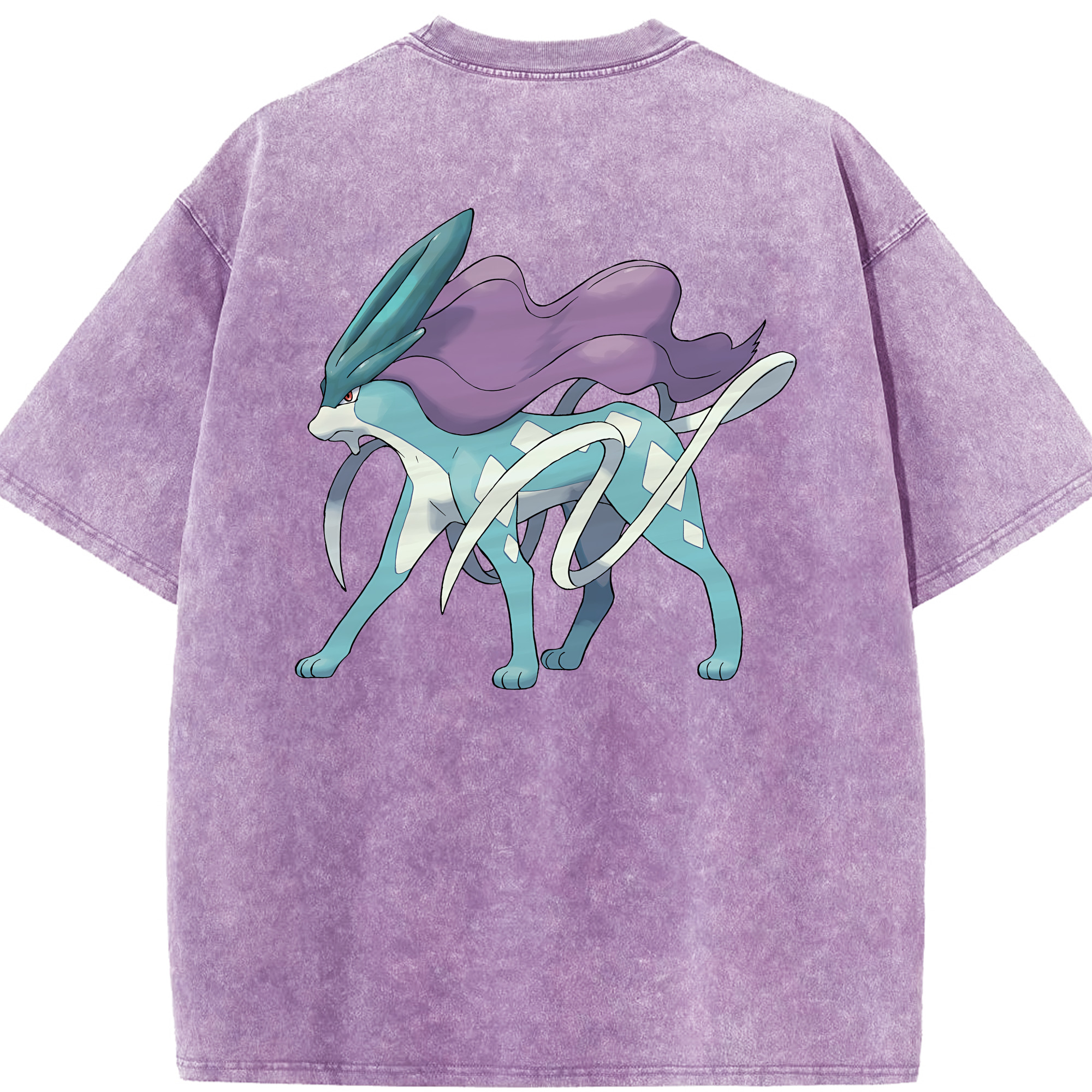 （画像用） ポケットモンスター Pokémon 綿100% ヴィンテージ風 半袖Tシャツ（背面プリント）