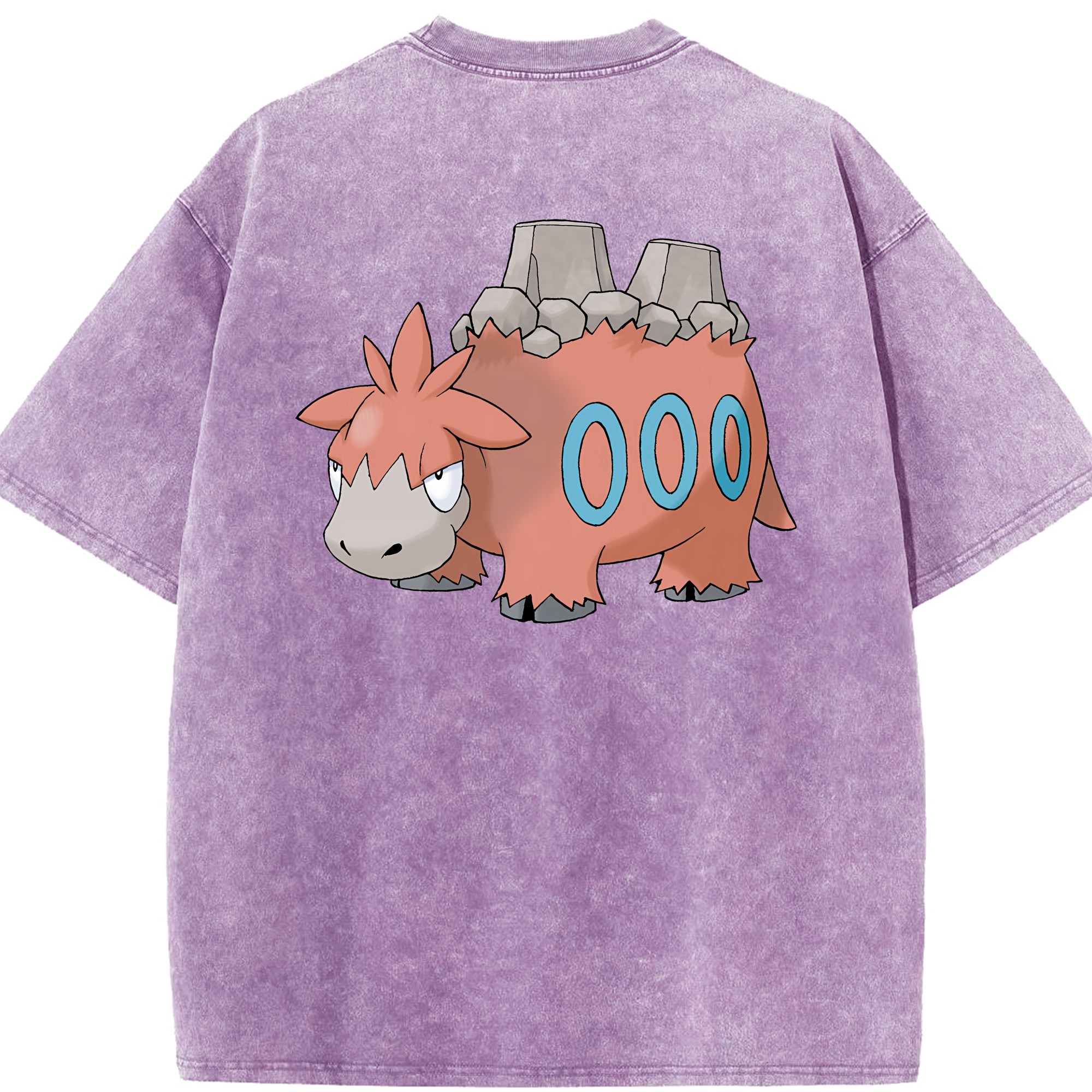 （画像用） ポケットモンスター Pokémon 綿100% ヴィンテージ風 半袖Tシャツ（背面プリント）