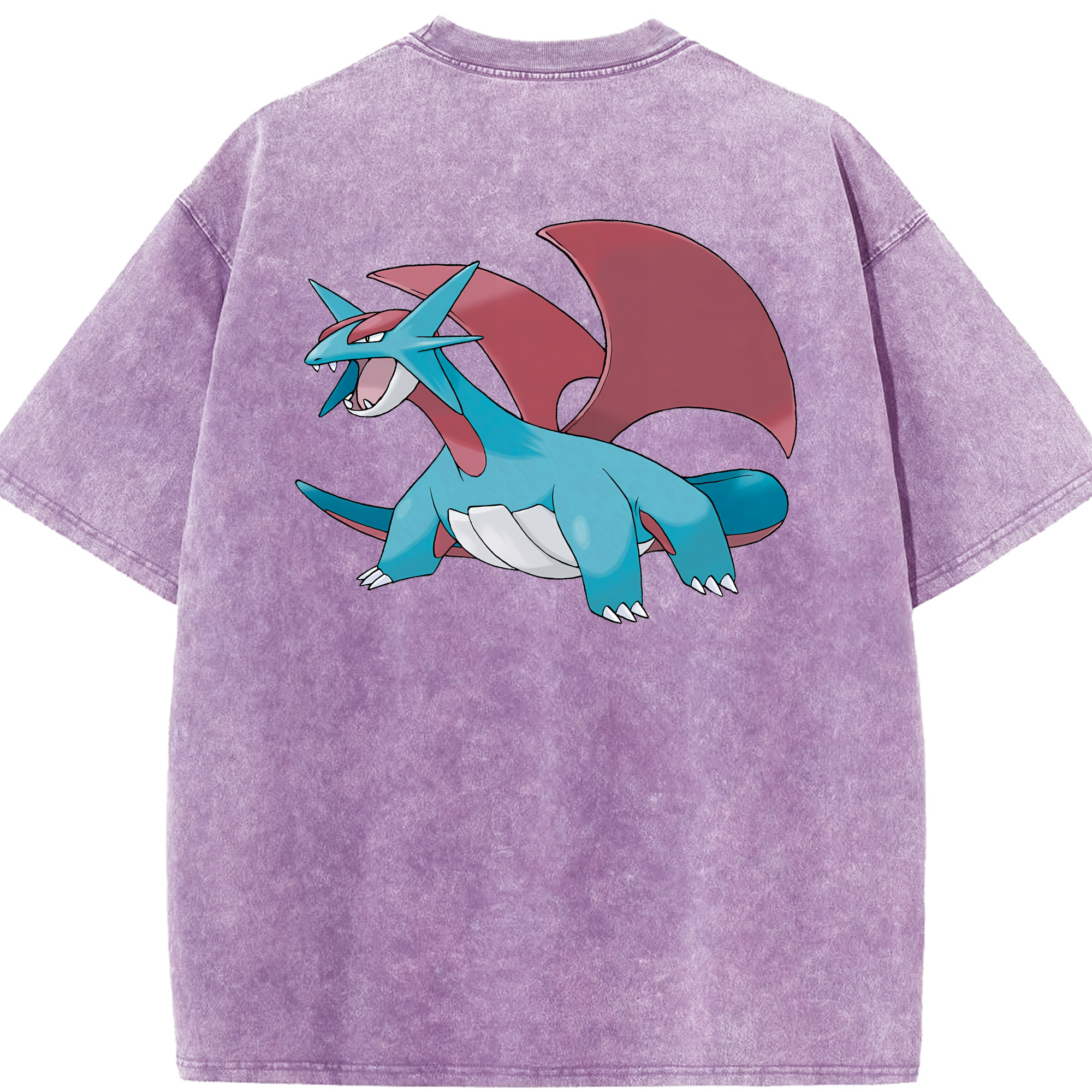 （画像用） ポケットモンスター Pokémon 綿100% ヴィンテージ風 半袖Tシャツ（背面プリント）