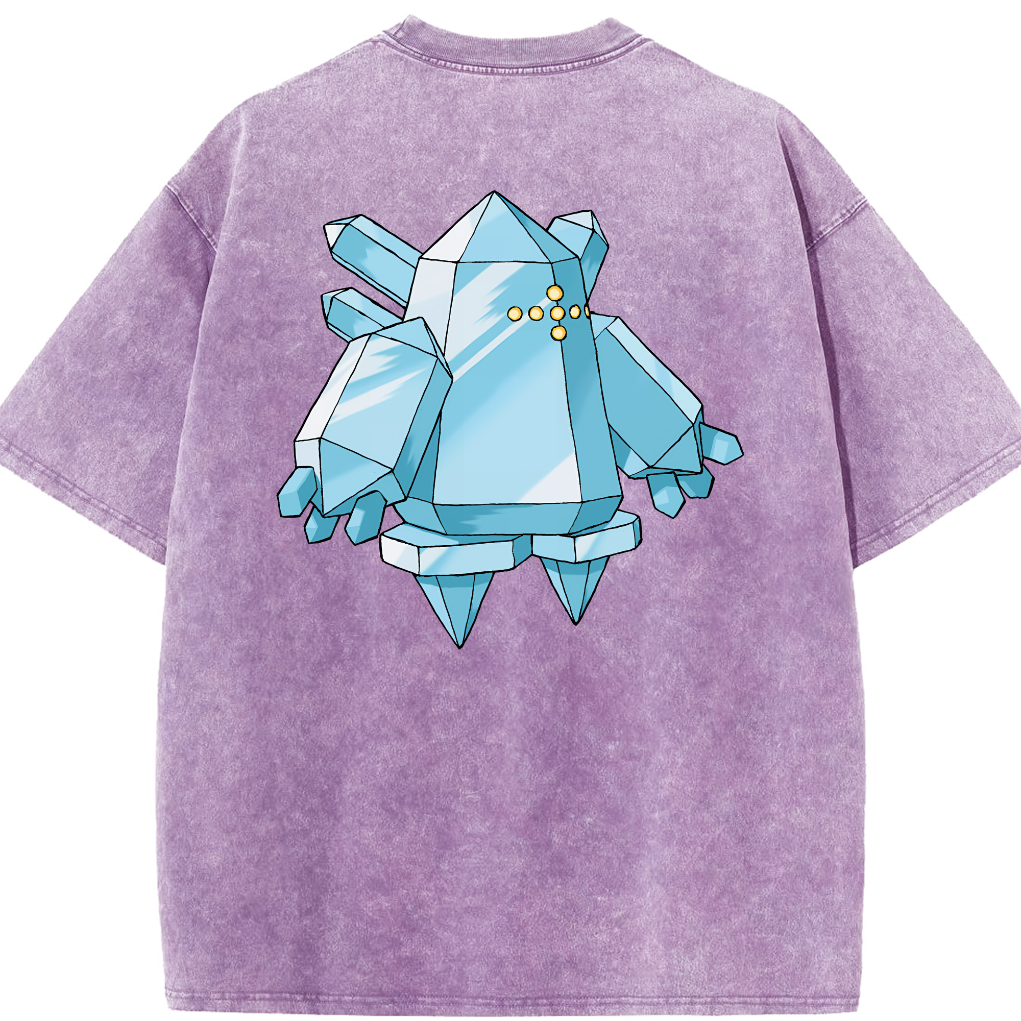 （画像用） ポケットモンスター Pokémon 綿100% ヴィンテージ風 半袖Tシャツ（背面プリント）
