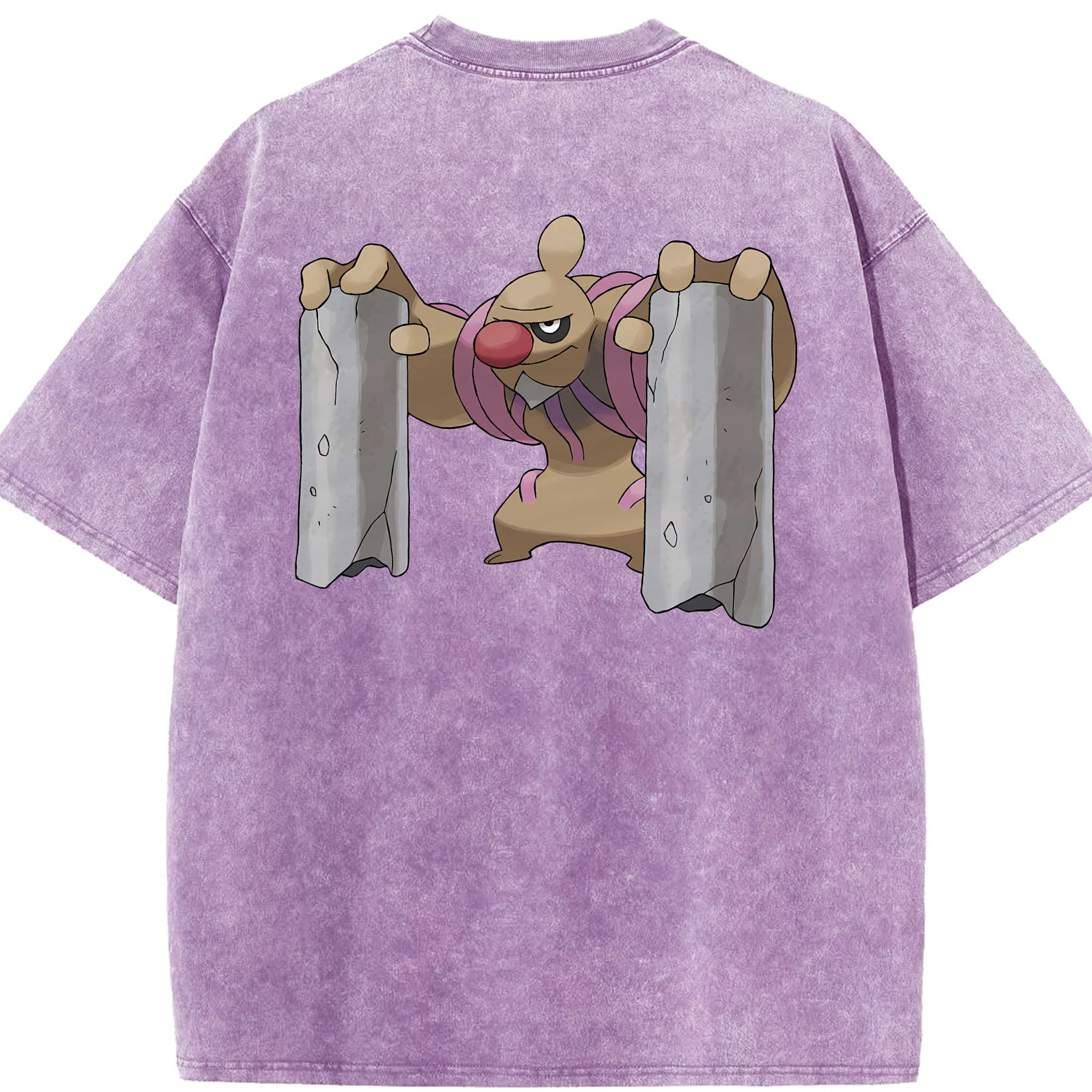 （画像用） ポケットモンスター Pokémon 綿100% ヴィンテージ風 半袖Tシャツ（背面プリント）
