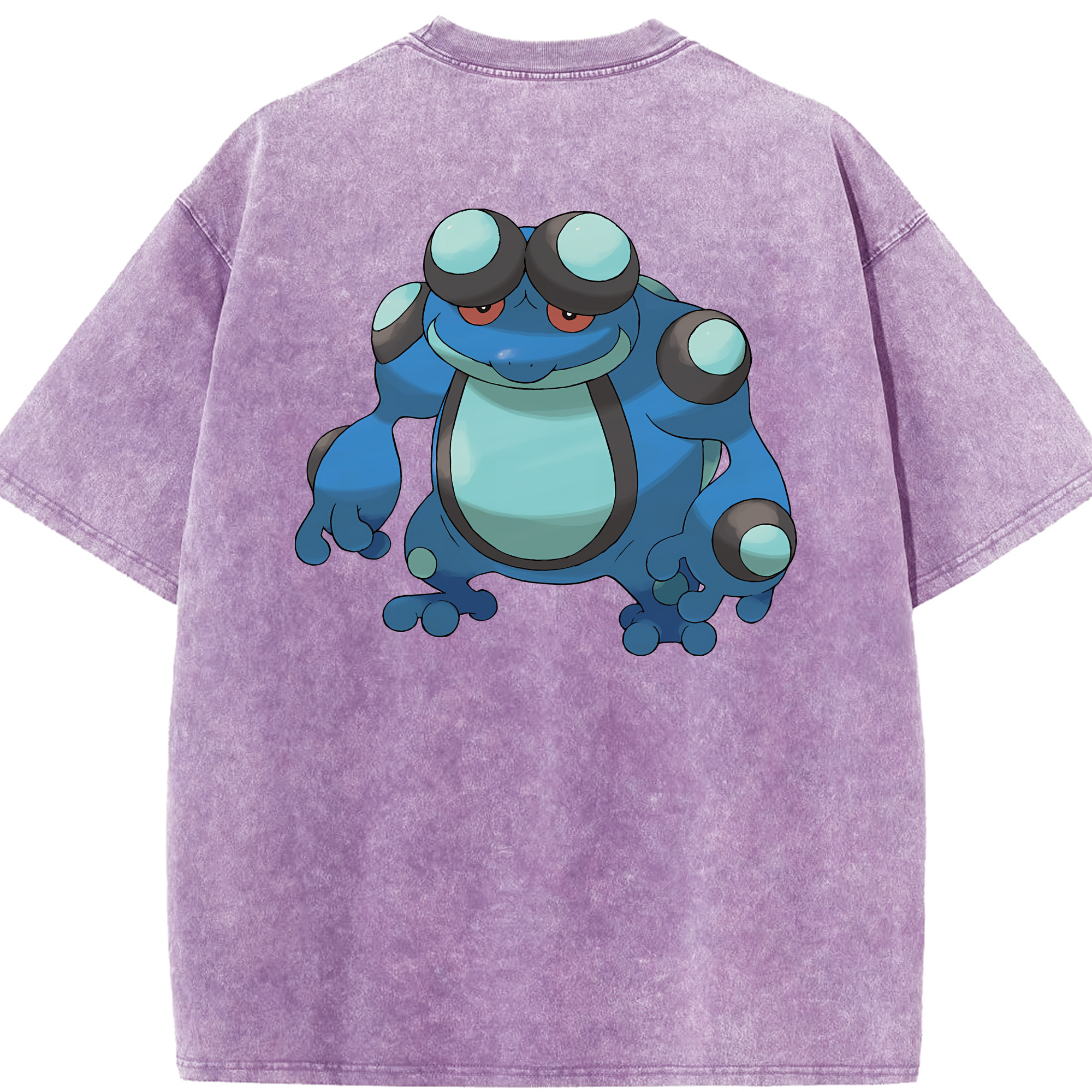 （画像用） ポケットモンスター Pokémon 綿100% ヴィンテージ風 半袖Tシャツ（背面プリント）