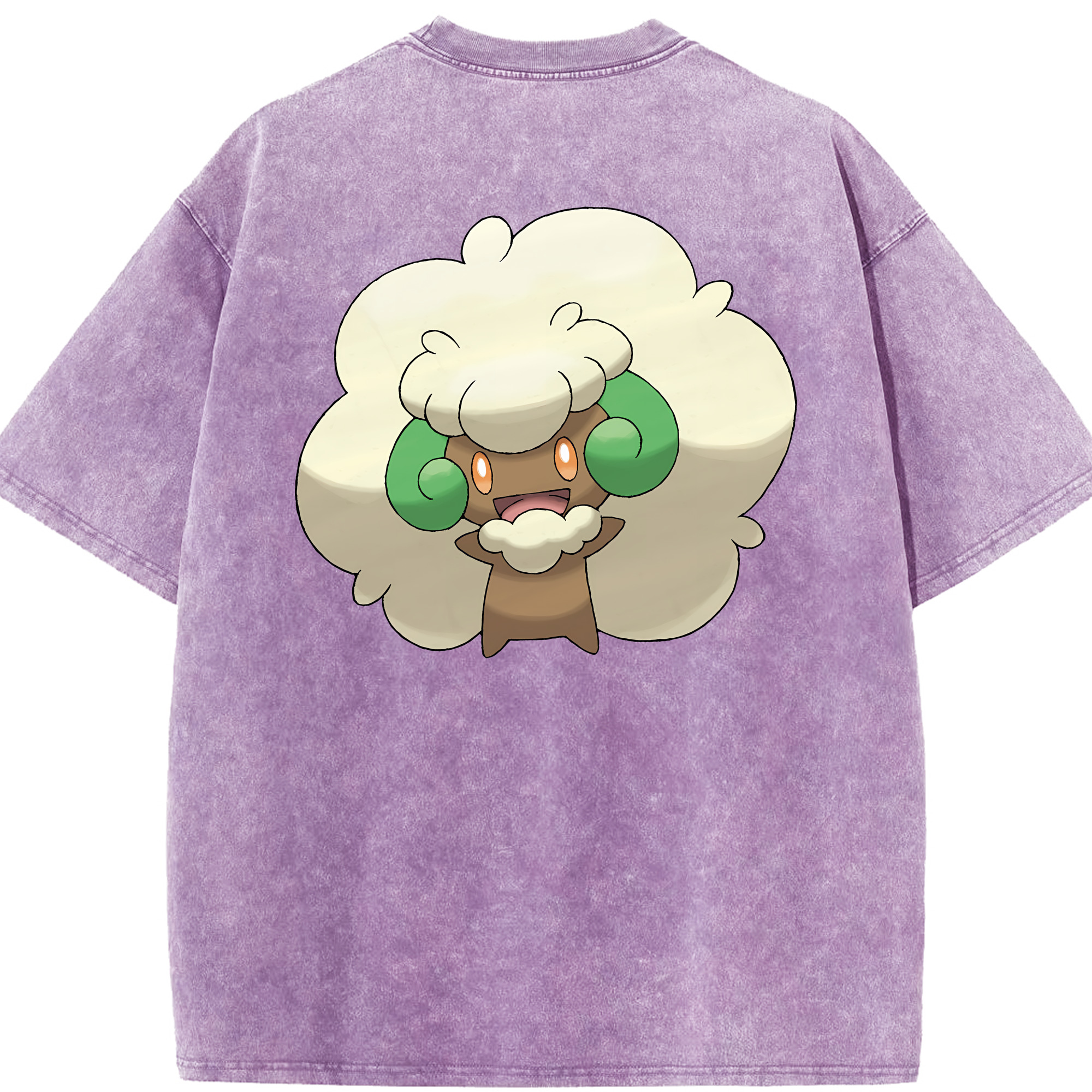 （画像用） ポケットモンスター Pokémon 綿100% ヴィンテージ風 半袖Tシャツ（背面プリント）