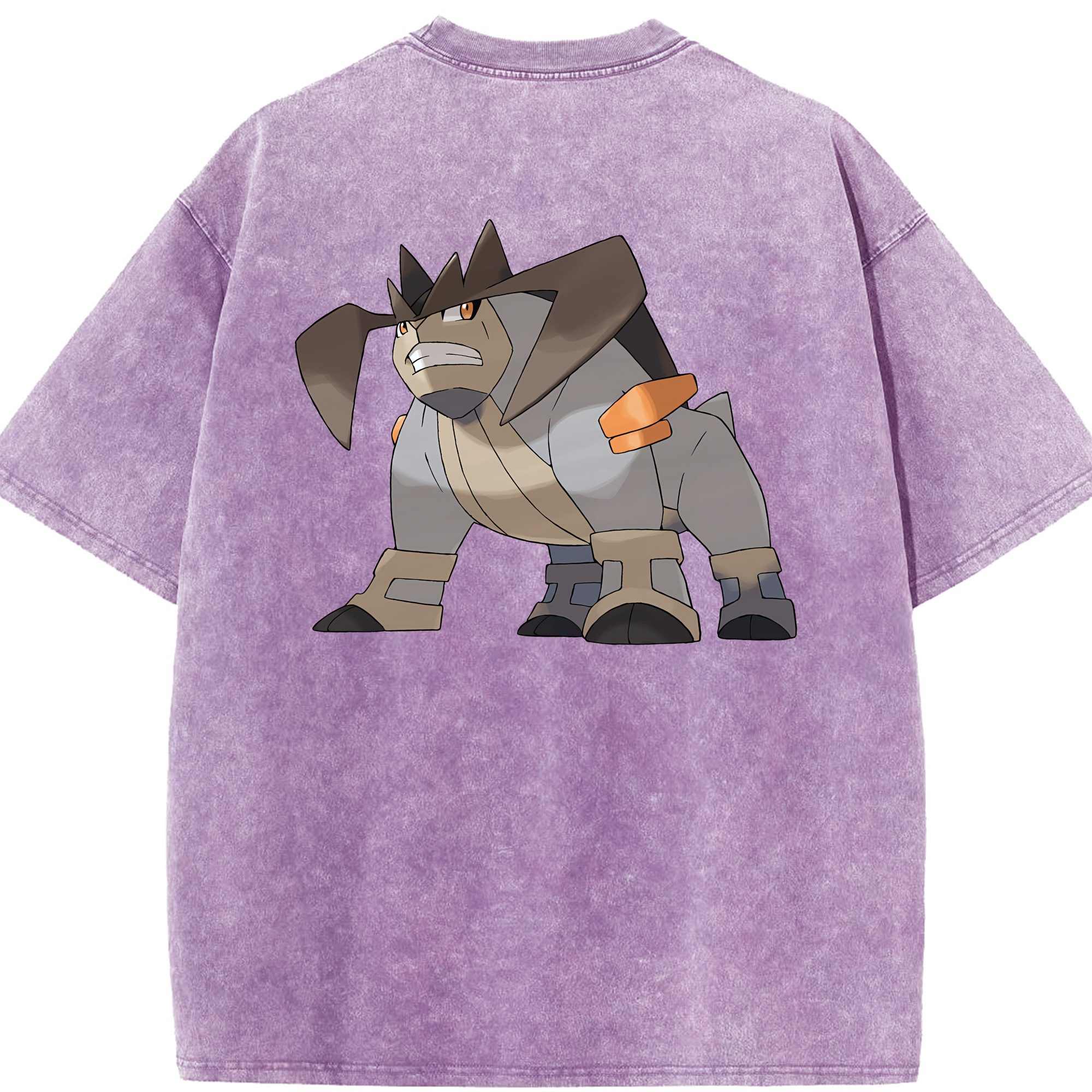 （画像用） ポケットモンスター Pokémon 綿100% ヴィンテージ風 半袖Tシャツ（背面プリント）