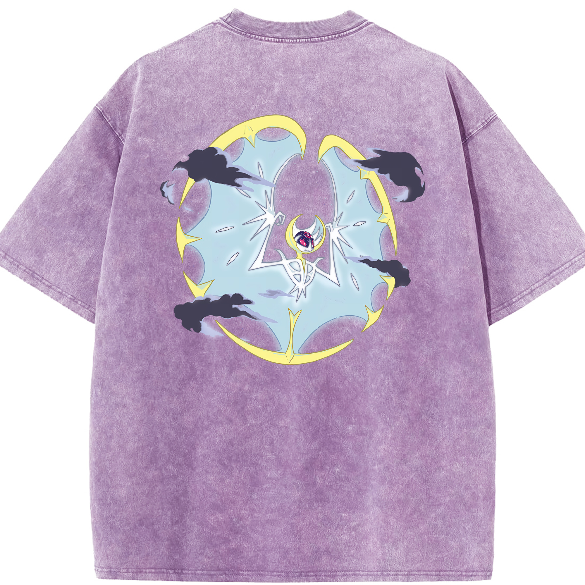 （画像用） ポケットモンスター Pokémon 綿100% ヴィンテージ風 半袖Tシャツ（背面プリント）