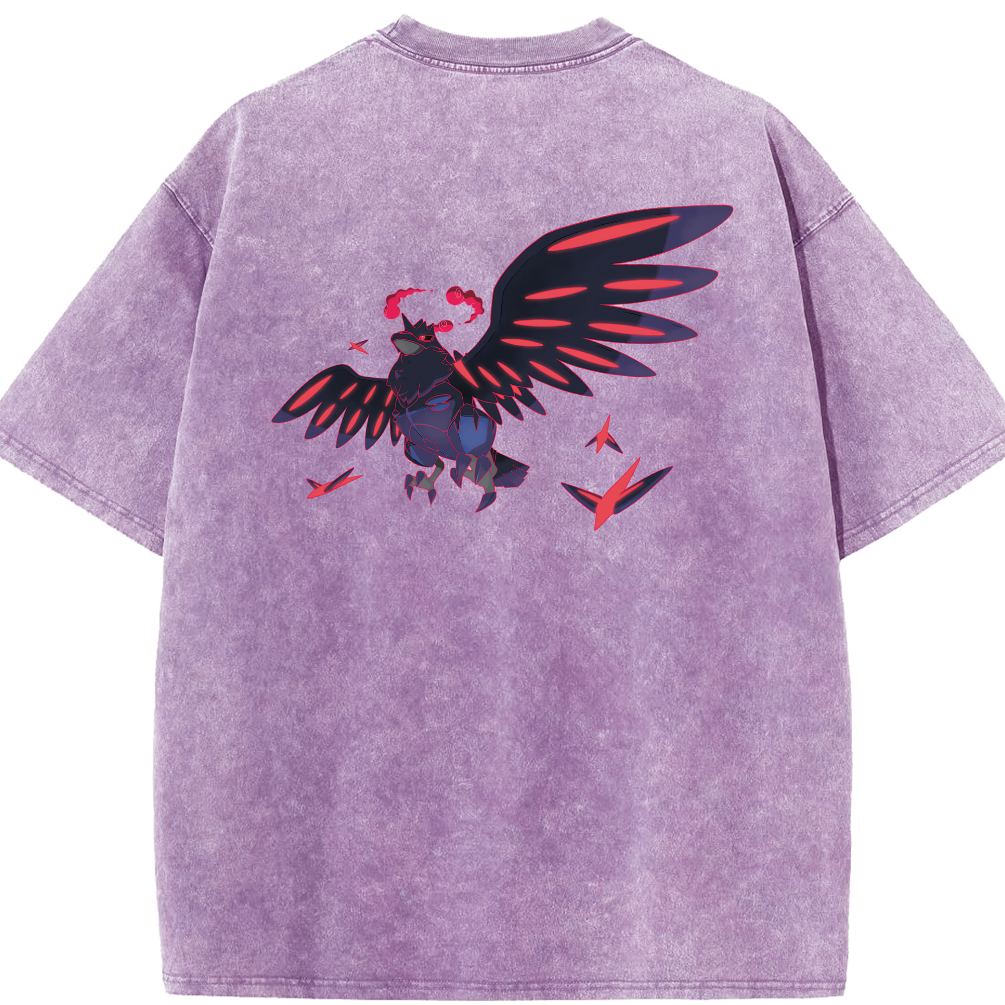 （画像用） ポケットモンスター Pokémon 綿100% ヴィンテージ風 半袖Tシャツ（背面プリント）