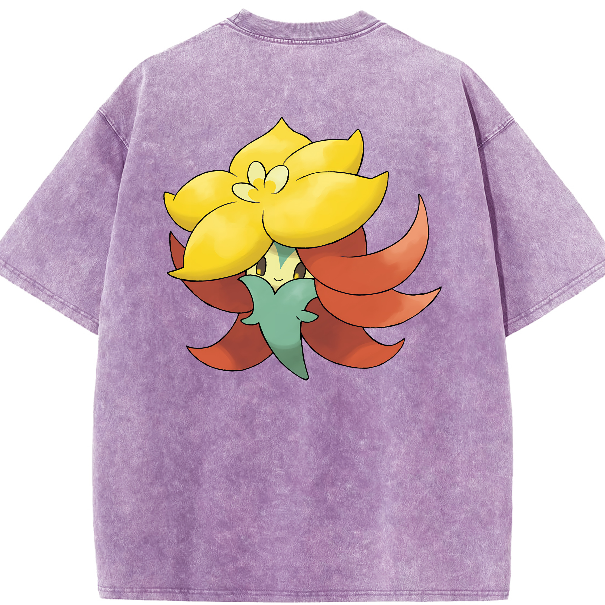 （画像用） ポケットモンスター Pokémon 綿100% ヴィンテージ風 半袖Tシャツ（背面プリント）