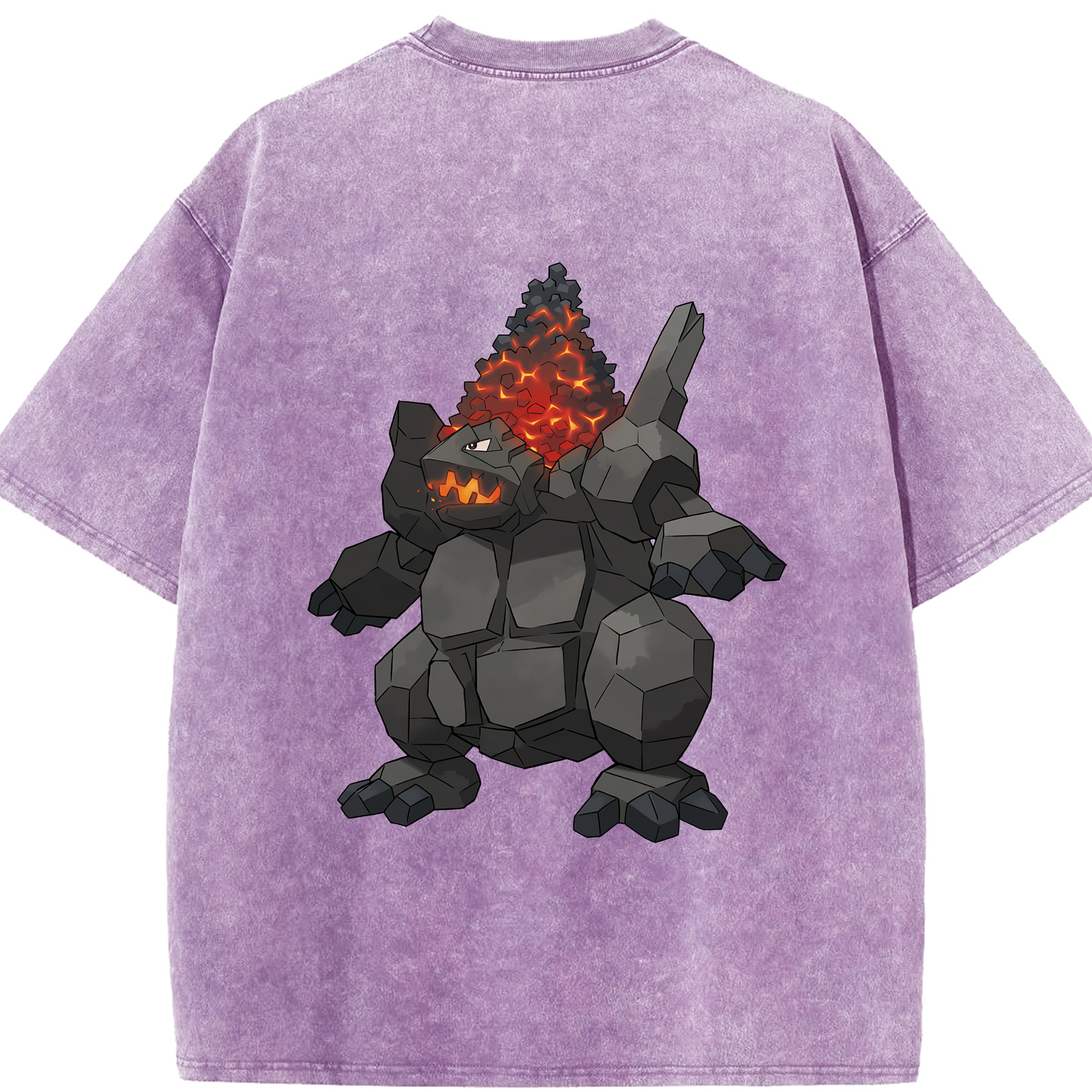 （画像用） ポケットモンスター Pokémon 綿100% ヴィンテージ風 半袖Tシャツ（背面プリント）