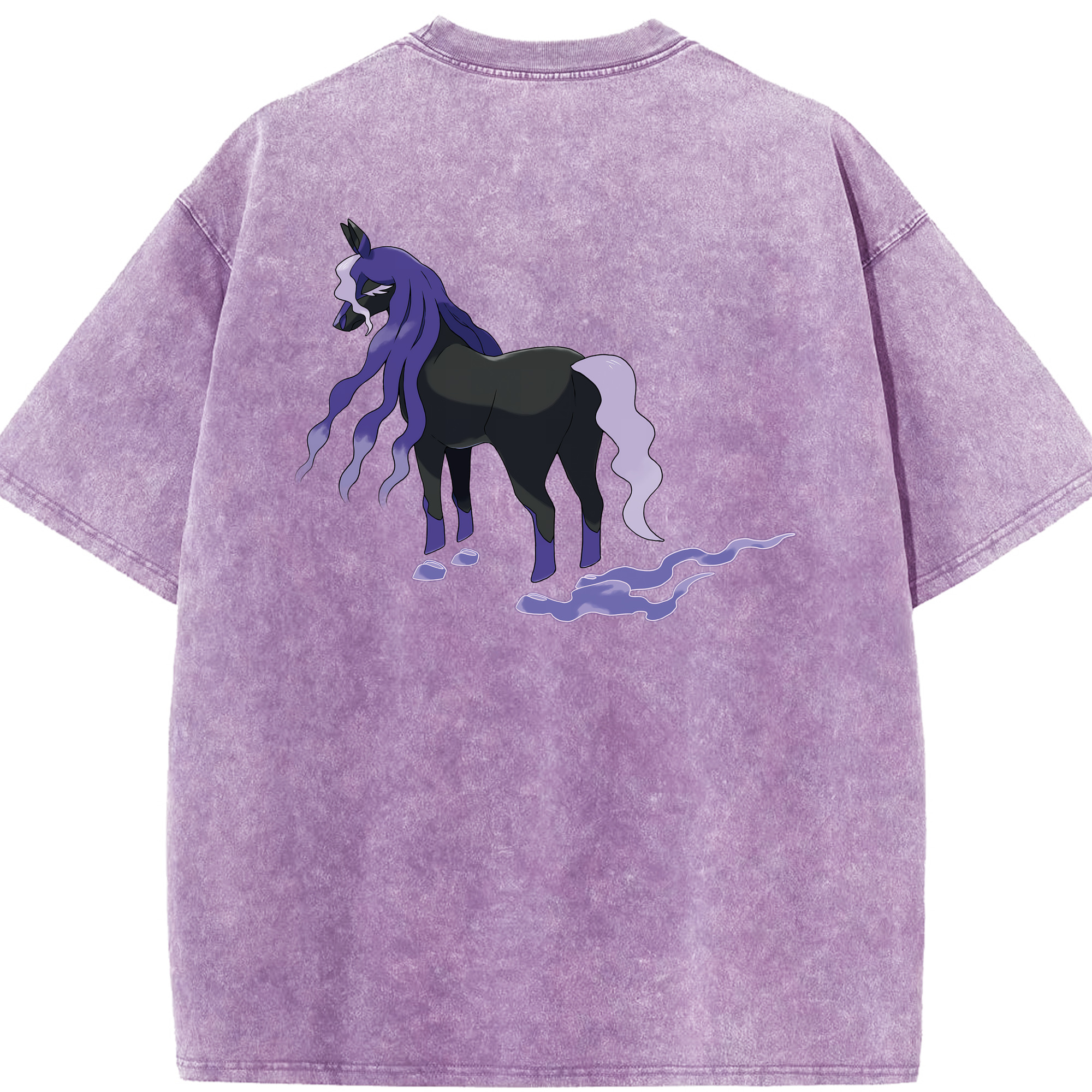 （画像用） ポケットモンスター Pokémon 綿100% ヴィンテージ風 半袖Tシャツ（背面プリント）