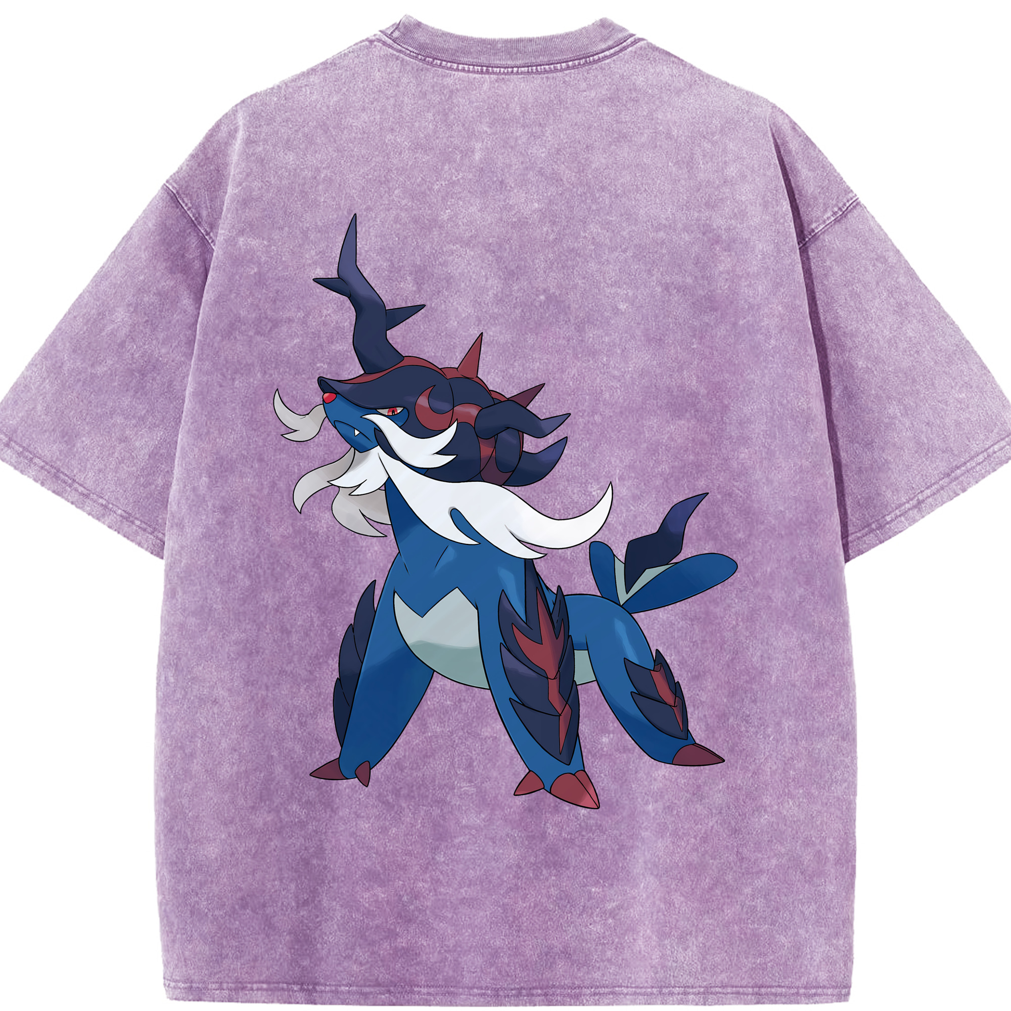 （画像用） ポケットモンスター Pokémon 綿100% ヴィンテージ風 半袖Tシャツ（背面プリント）