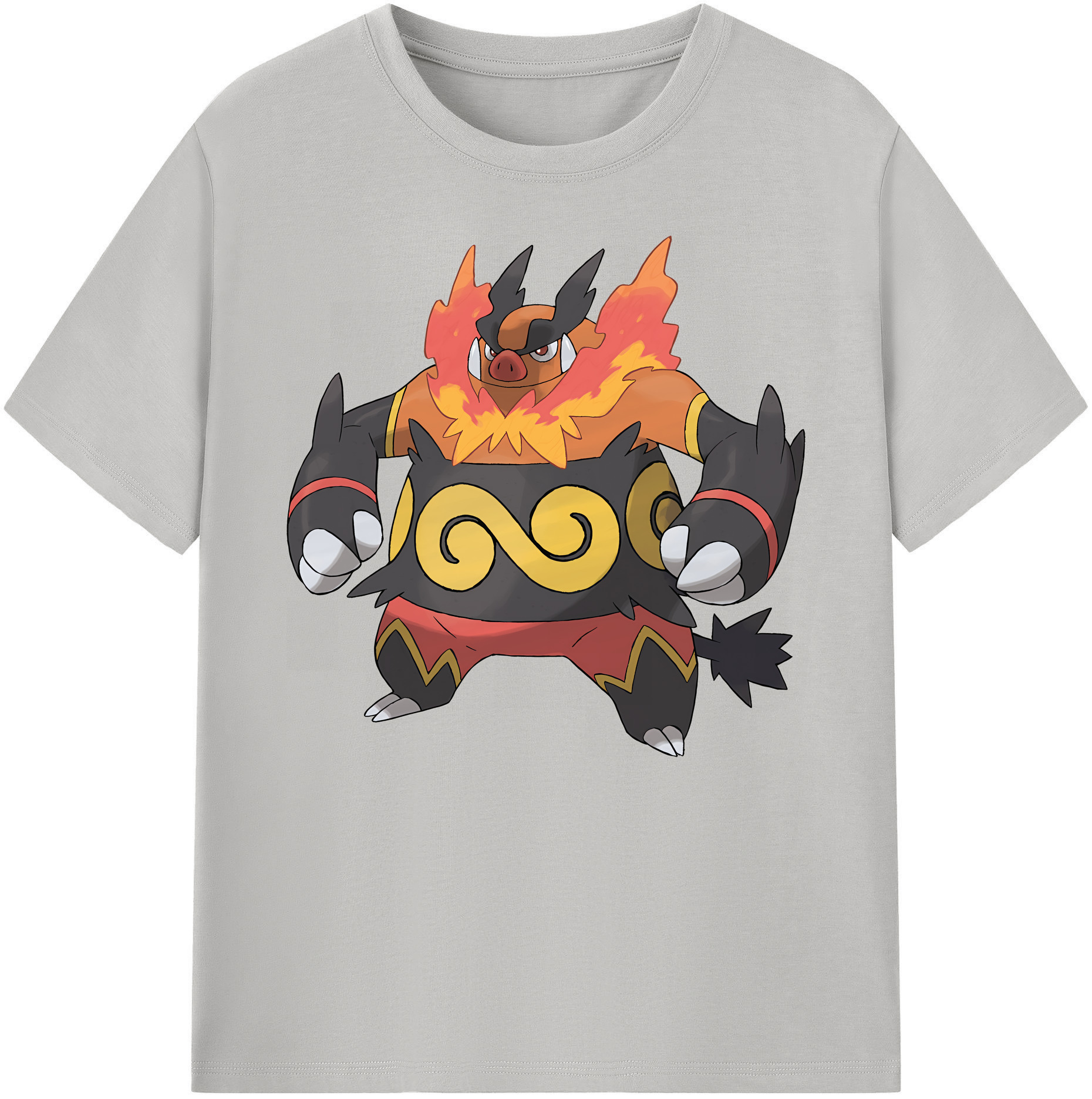 （画像用） ポケットモンスター Pokémon 綿100％ メンズ半袖Tシャツ｜肌触りやわらか＆通気性