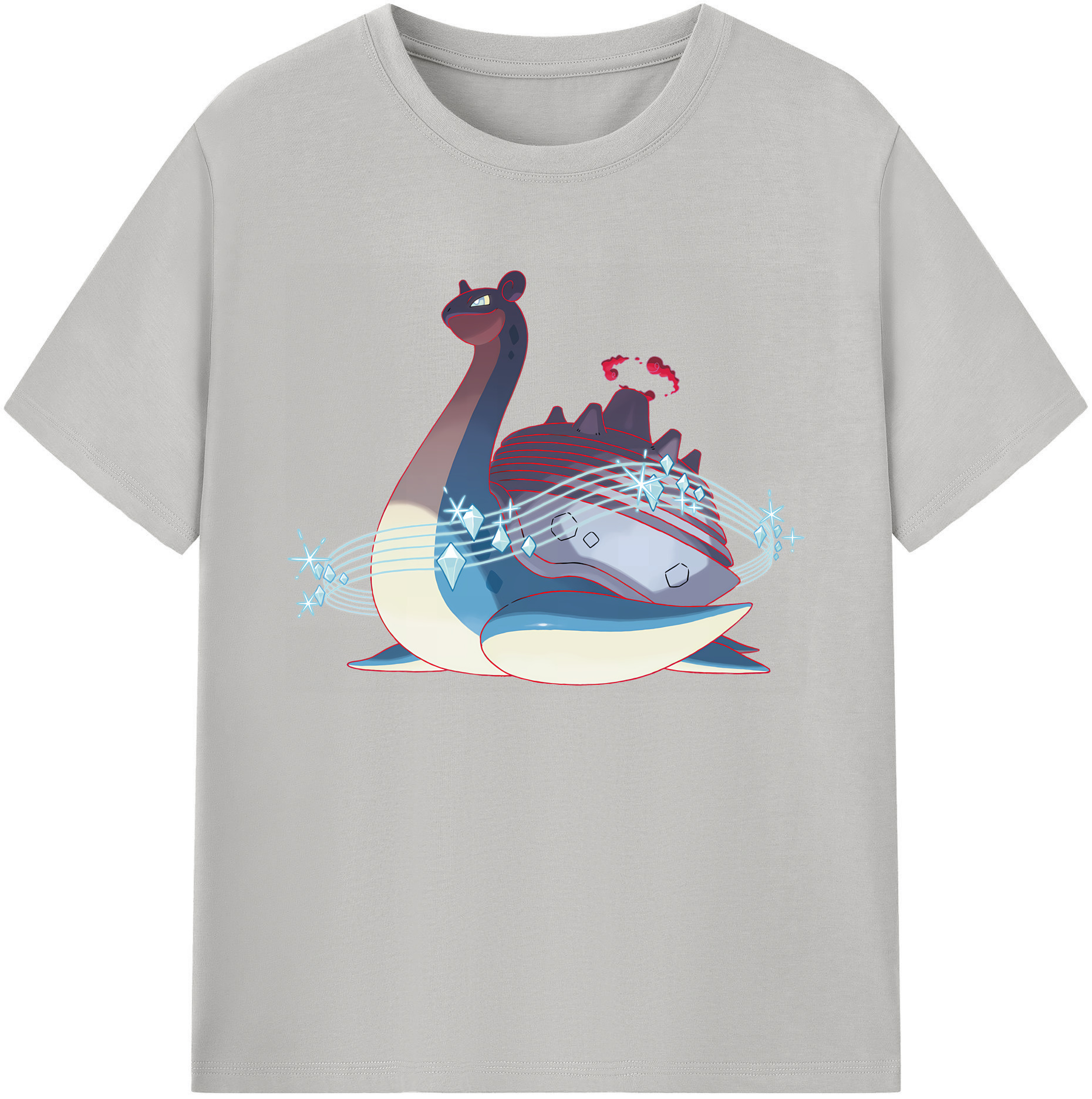 （画像用） ポケットモンスター Pokémon 綿100％ メンズ半袖Tシャツ｜肌触りやわらか＆通気性