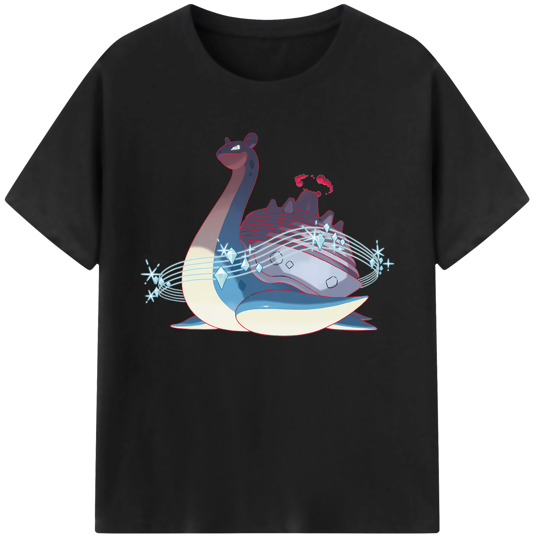 （画像用） ポケットモンスター Pokémon 綿100％ メンズ半袖Tシャツ｜肌触りやわらか＆通気性
