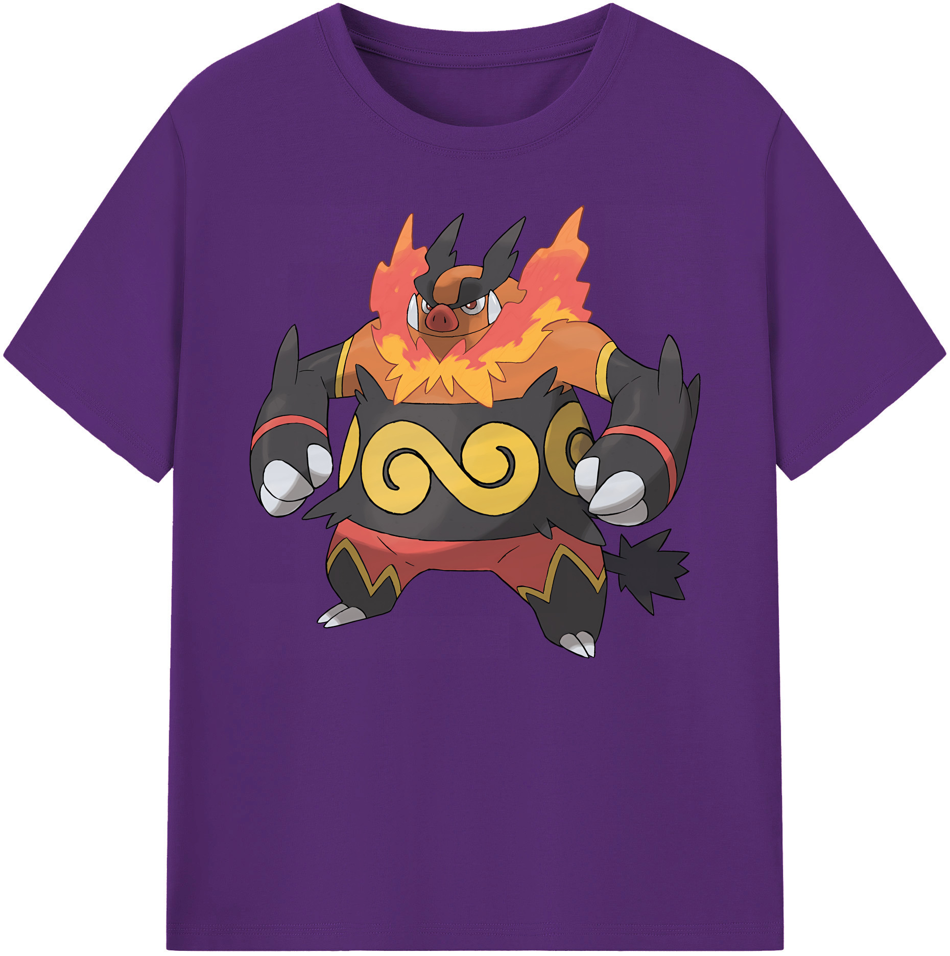 （画像用） ポケットモンスター Pokémon 綿100％ メンズ半袖Tシャツ｜肌触りやわらか＆通気性