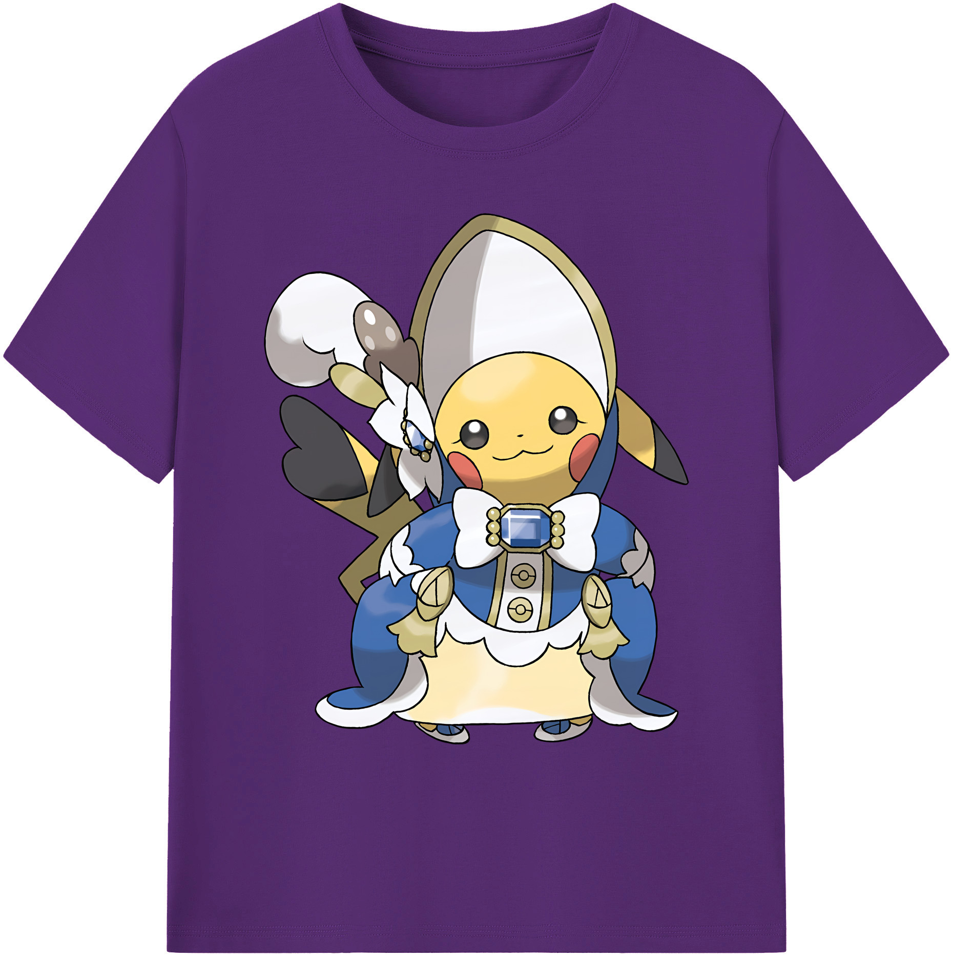 （画像用） ポケットモンスター Pokémon 綿100％ メンズ半袖Tシャツ｜肌触りやわらか＆通気性