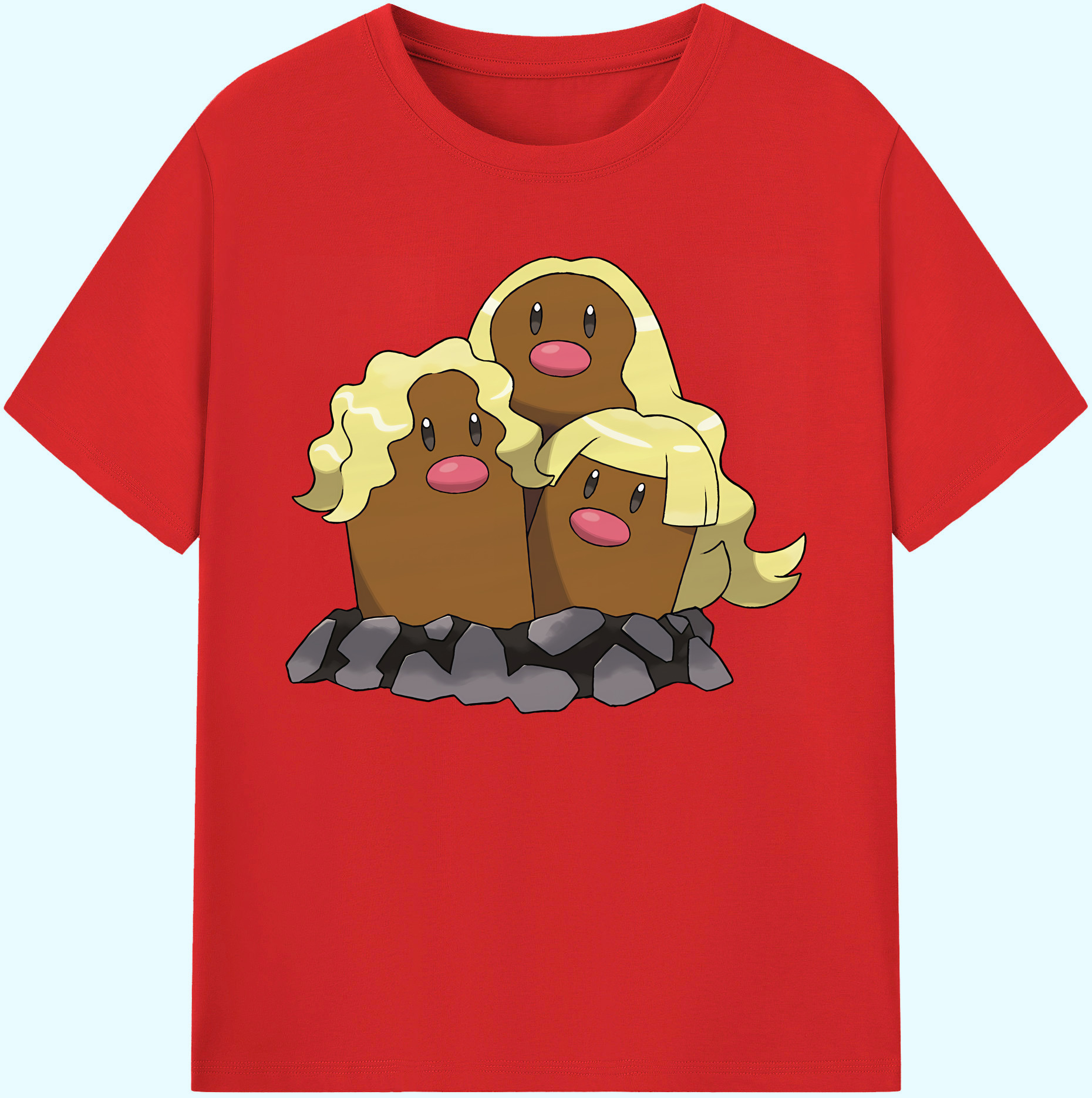 （画像用） ポケットモンスター Pokémon 綿100％ メンズ半袖Tシャツ｜肌触りやわらか＆通気性