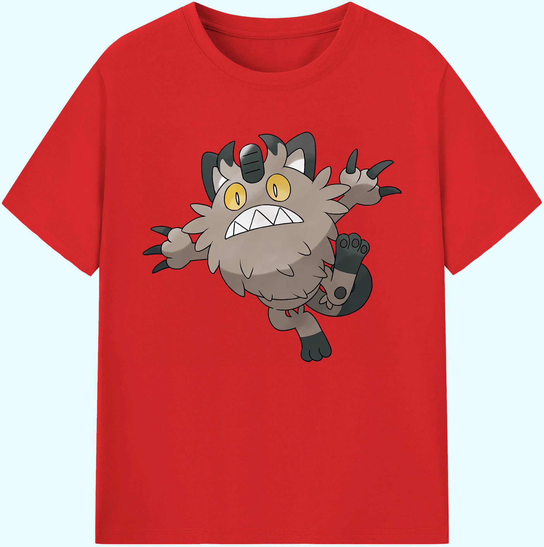 （画像用） ポケットモンスター Pokémon 綿100％ メンズ半袖Tシャツ｜肌触りやわらか＆通気性