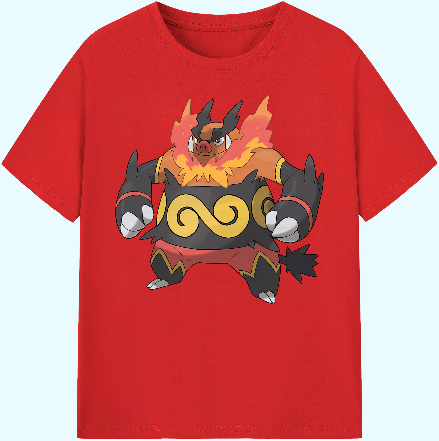 （画像用） ポケットモンスター Pokémon 綿100％ メンズ半袖Tシャツ｜肌触りやわらか＆通気性