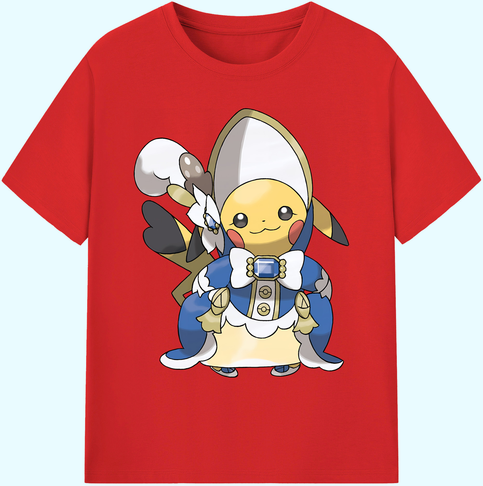 （画像用） ポケットモンスター Pokémon 綿100％ メンズ半袖Tシャツ｜肌触りやわらか＆通気性