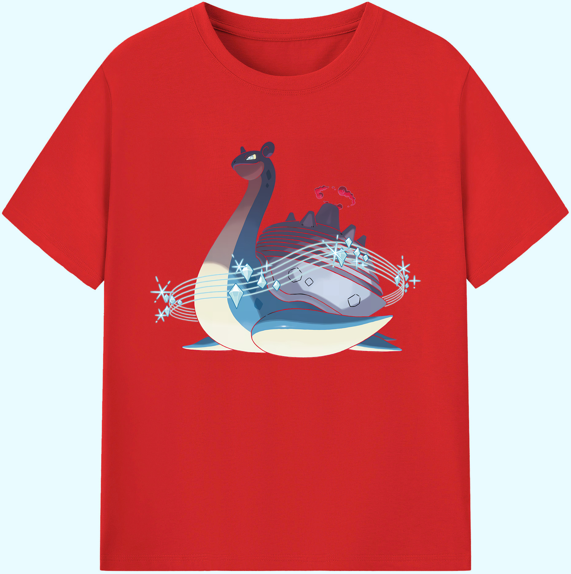 （画像用） ポケットモンスター Pokémon 綿100％ メンズ半袖Tシャツ｜肌触りやわらか＆通気性