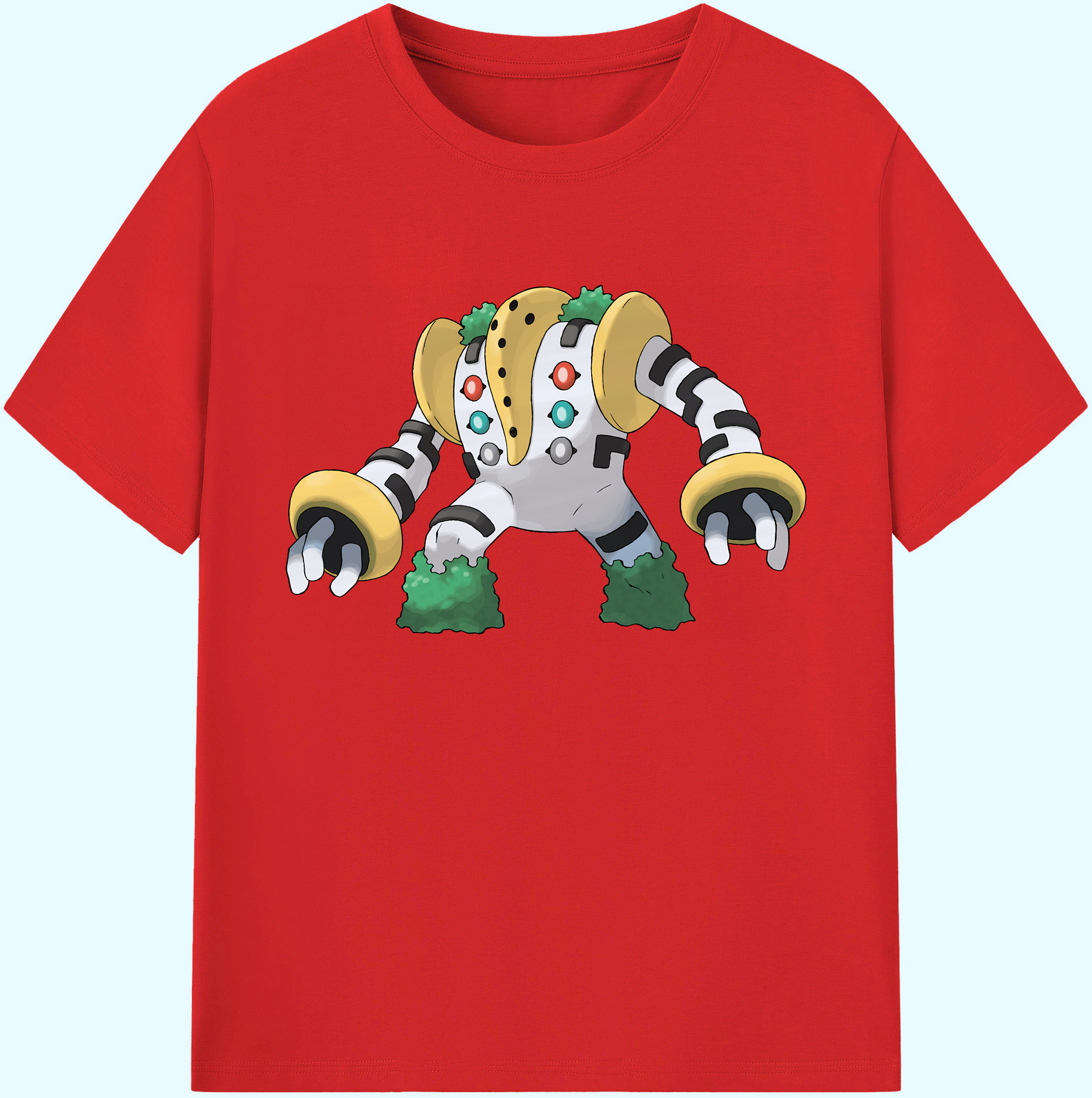 （画像用） ポケットモンスター Pokémon 綿100％ メンズ半袖Tシャツ｜肌触りやわらか＆通気性