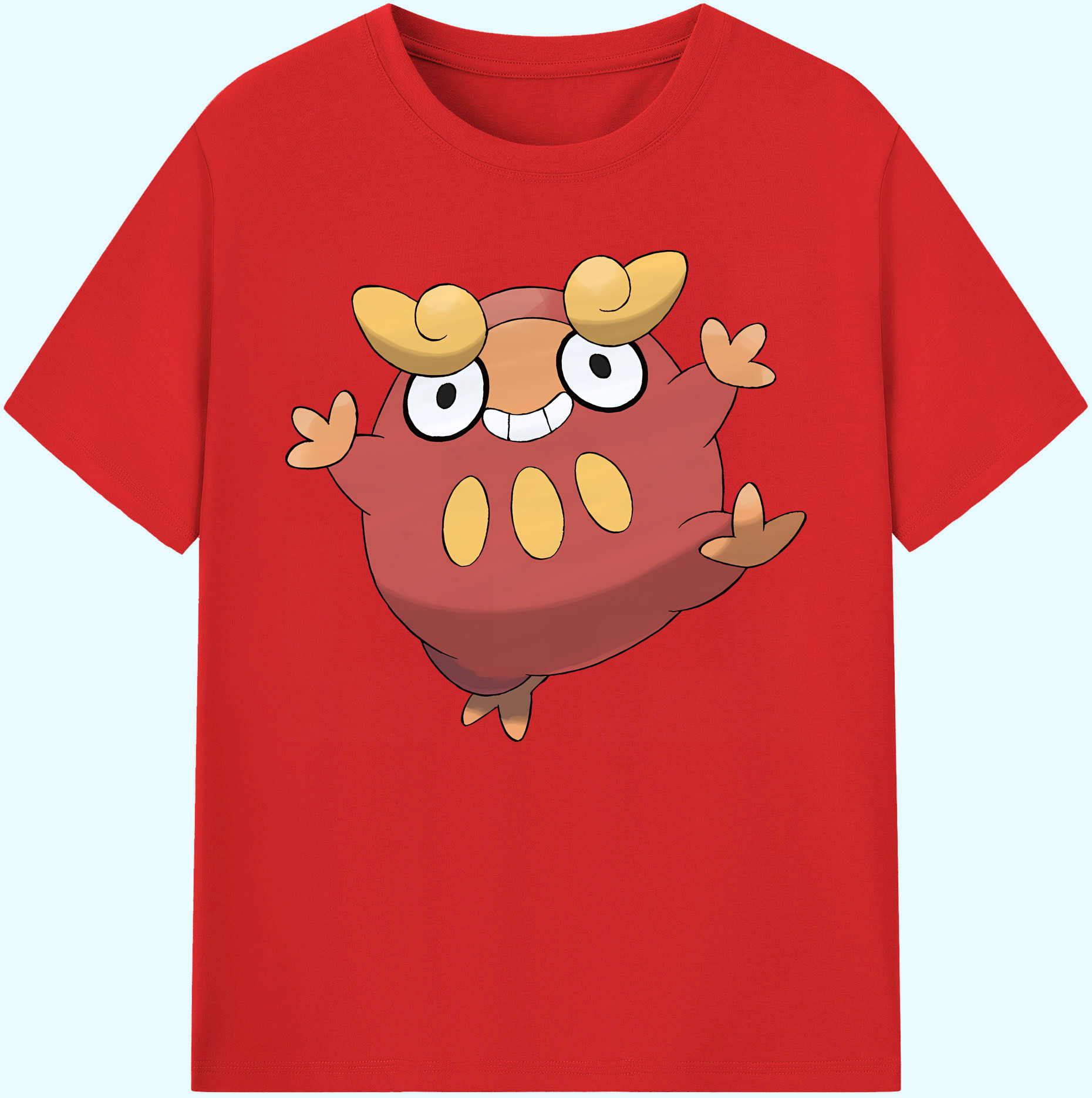 （画像用） ポケットモンスター Pokémon 綿100％ メンズ半袖Tシャツ｜肌触りやわらか＆通気性