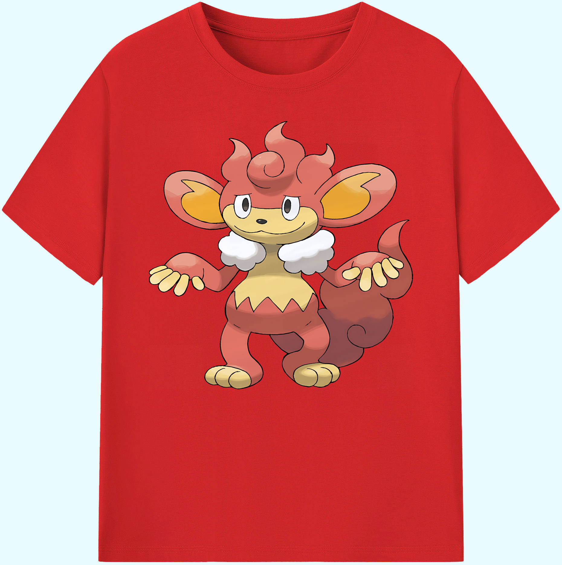 （画像用） ポケットモンスター Pokémon 綿100％ メンズ半袖Tシャツ｜肌触りやわらか＆通気性