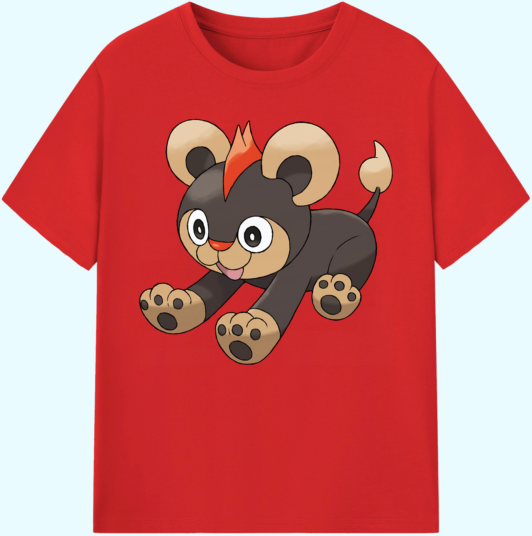 （画像用） ポケットモンスター Pokémon 綿100％ メンズ半袖Tシャツ｜肌触りやわらか＆通気性