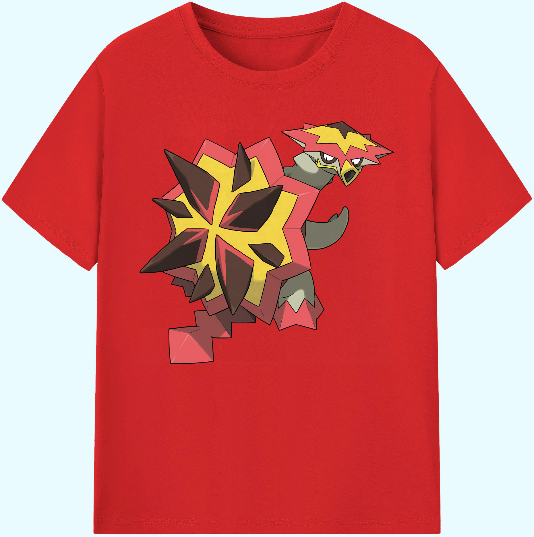 （画像用） ポケットモンスター Pokémon 綿100％ メンズ半袖Tシャツ｜肌触りやわらか＆通気性