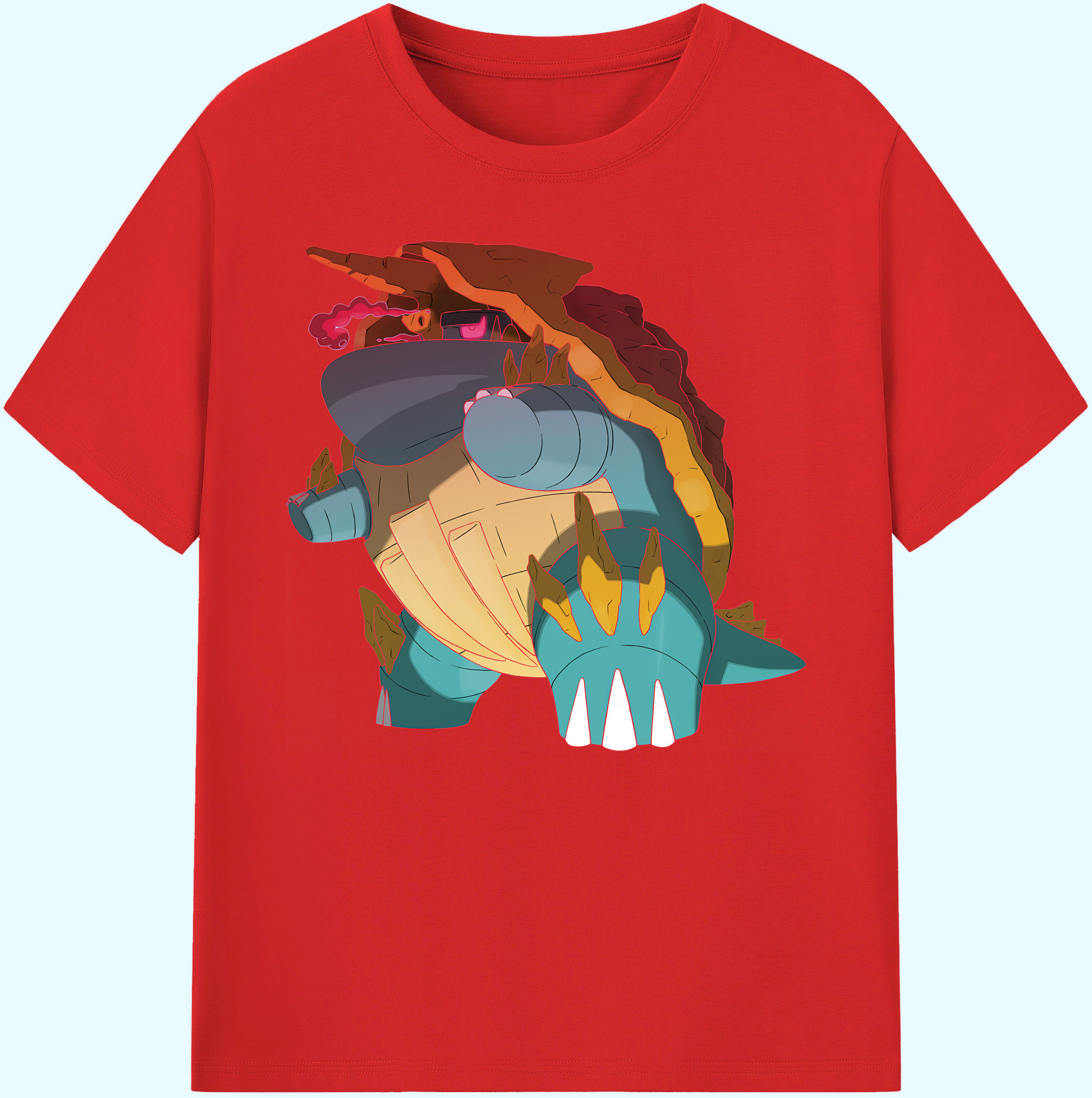 （画像用） ポケットモンスター Pokémon 綿100％ メンズ半袖Tシャツ｜肌触りやわらか＆通気性