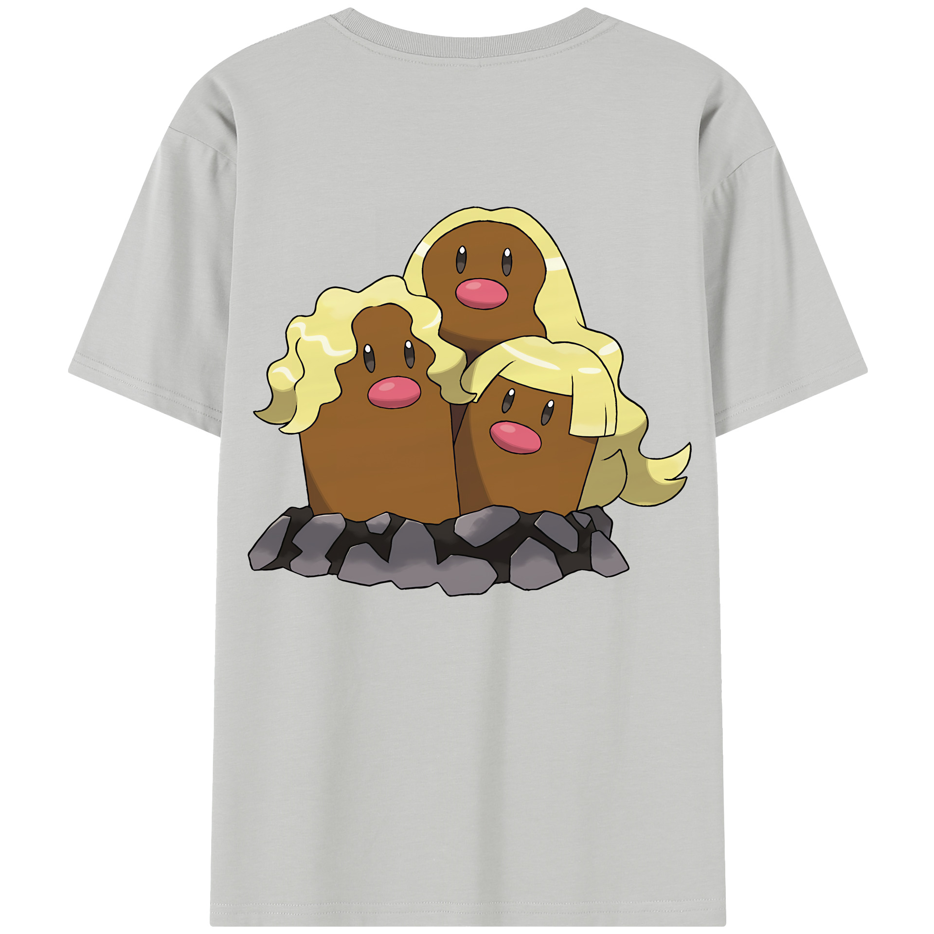 （画像用） ポケットモンスター Pokémon レディース半袖Tシャツ(バックプリント)