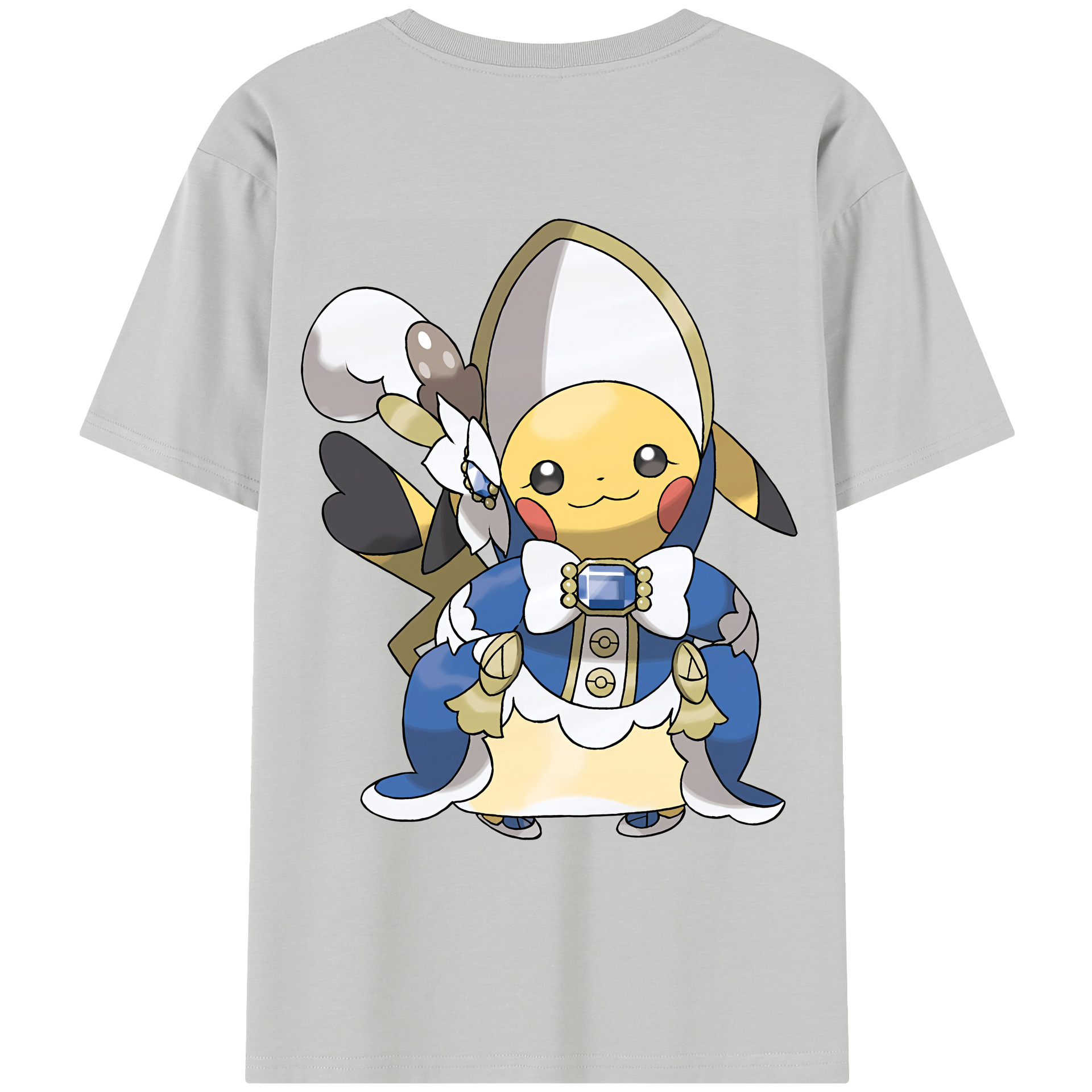 （画像用） ポケットモンスター Pokémon レディース半袖Tシャツ(バックプリント)