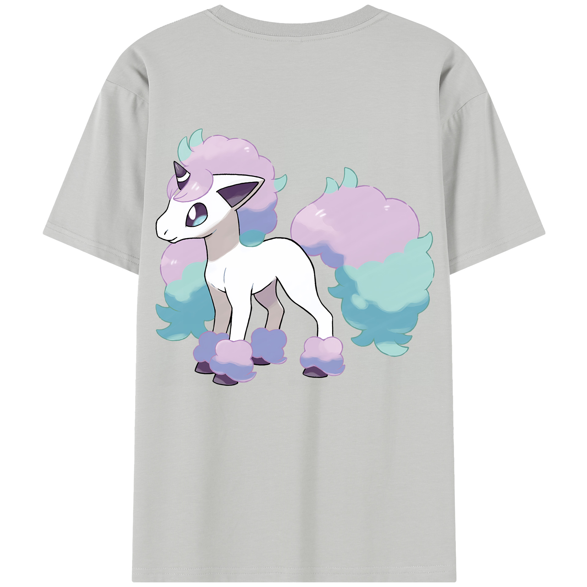 （画像用） ポケットモンスター Pokémon レディース半袖Tシャツ(バックプリント)