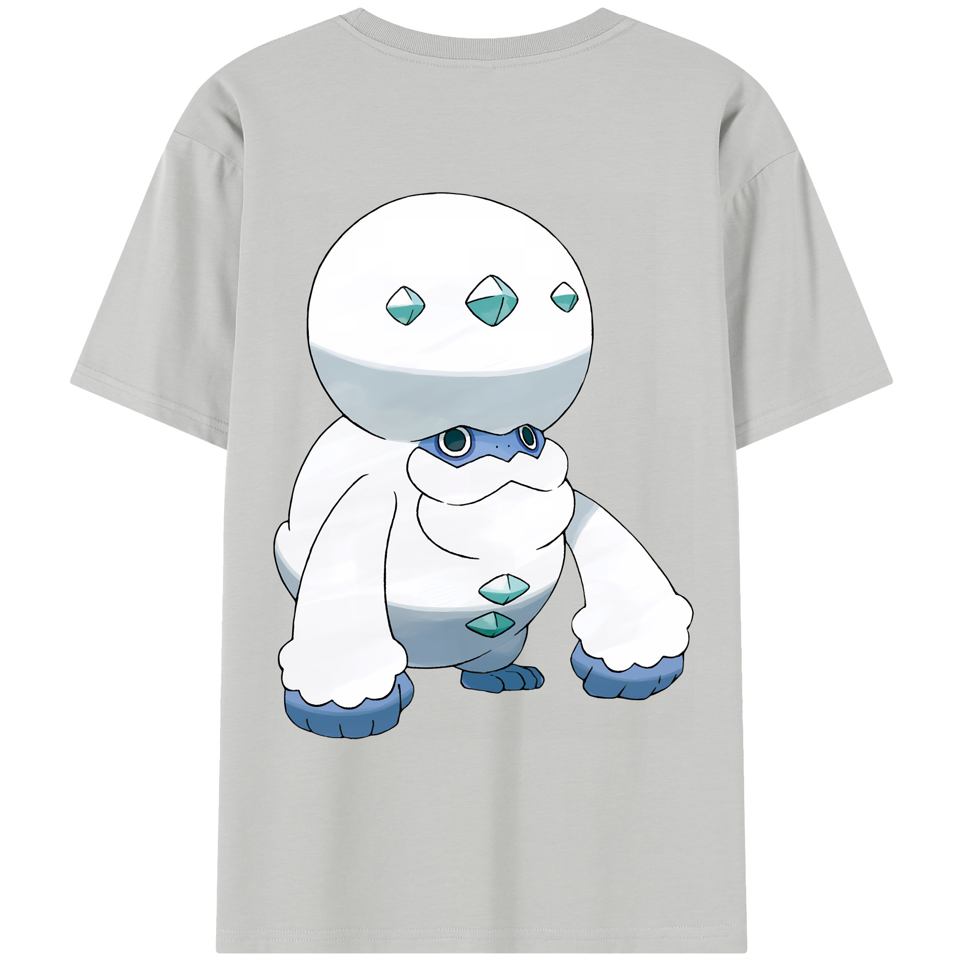 （画像用） ポケットモンスター Pokémon レディース半袖Tシャツ(バックプリント)