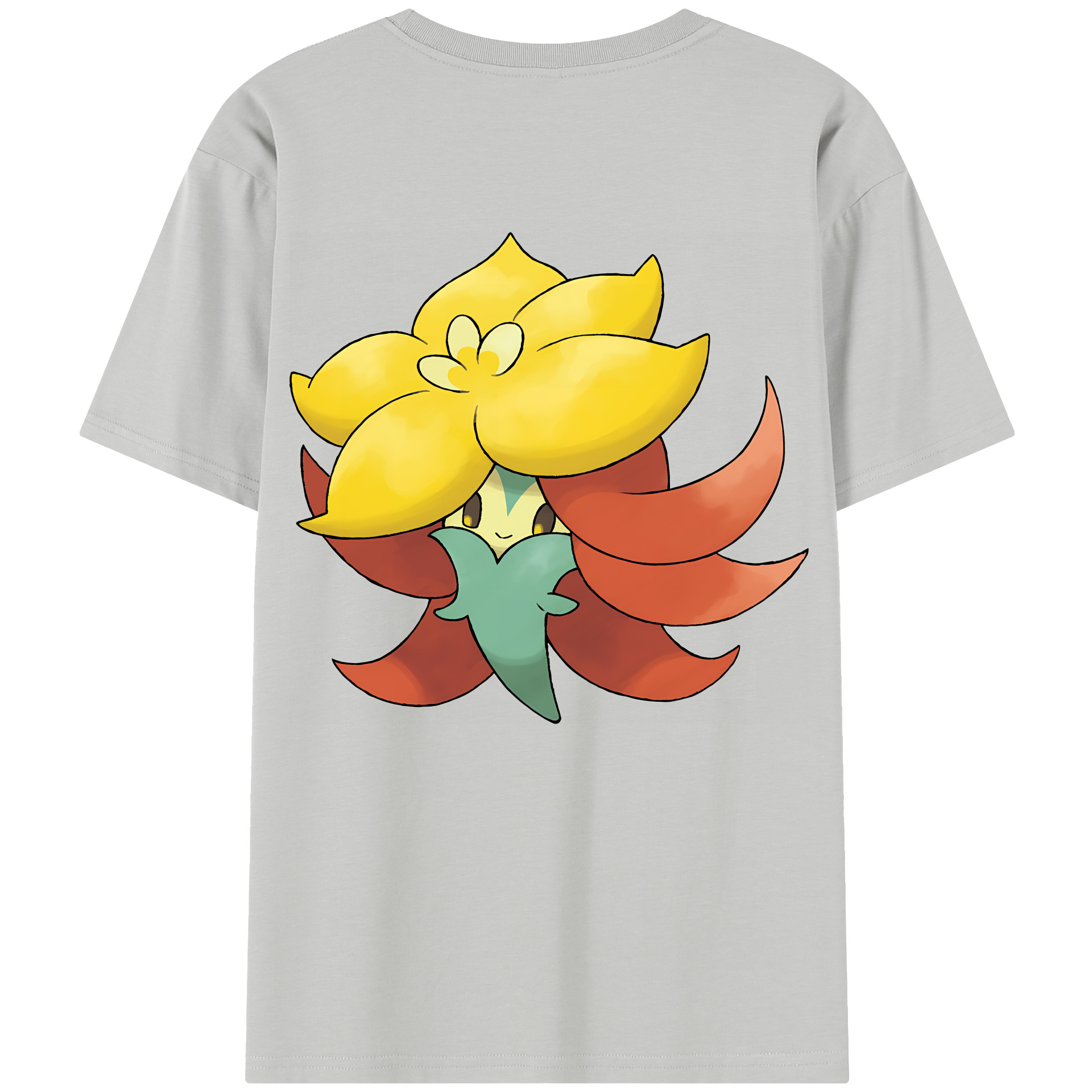 （画像用） ポケットモンスター Pokémon レディース半袖Tシャツ(バックプリント)