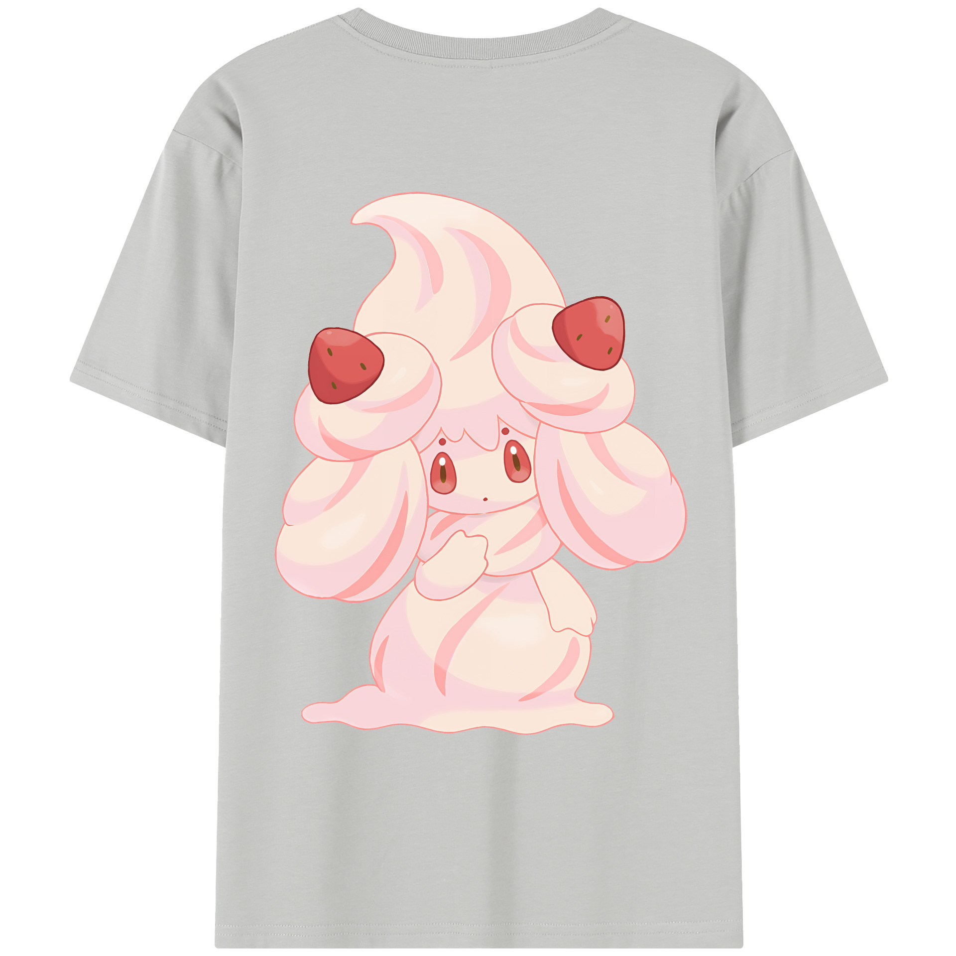 （画像用） ポケットモンスター Pokémon レディース半袖Tシャツ(バックプリント)