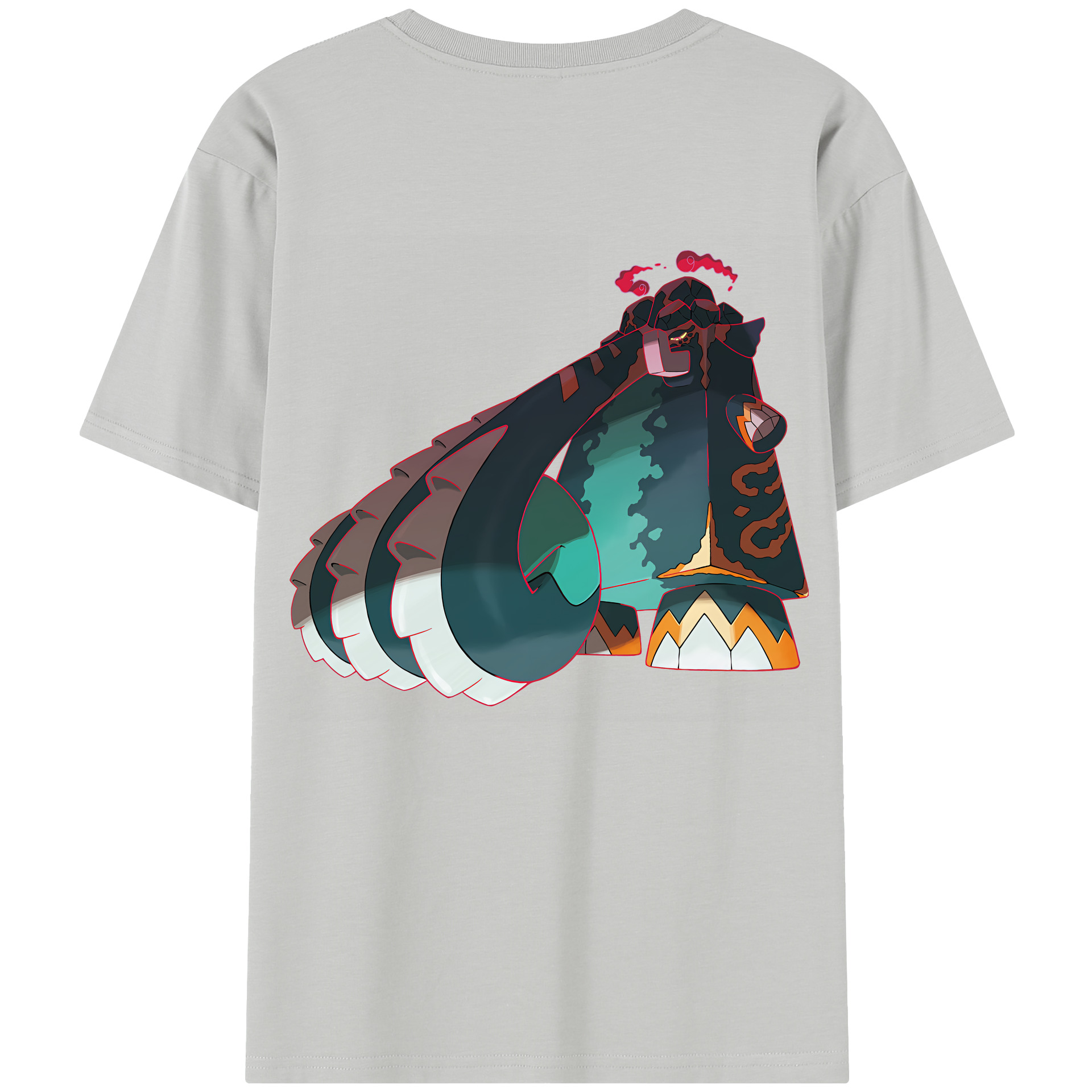 （画像用） ポケットモンスター Pokémon レディース半袖Tシャツ(バックプリント)
